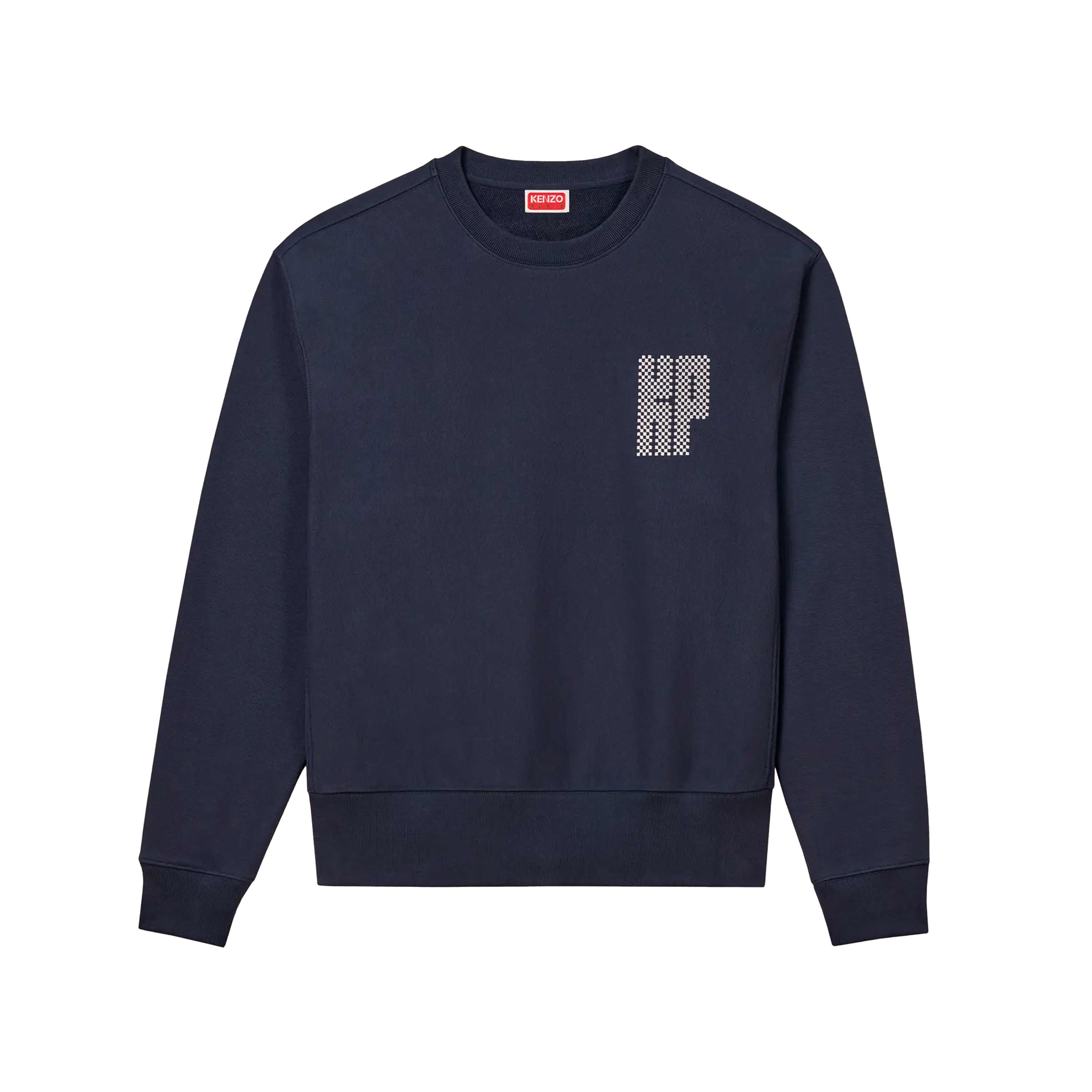 Buzo Azul Kenzo Kamon Embroidered