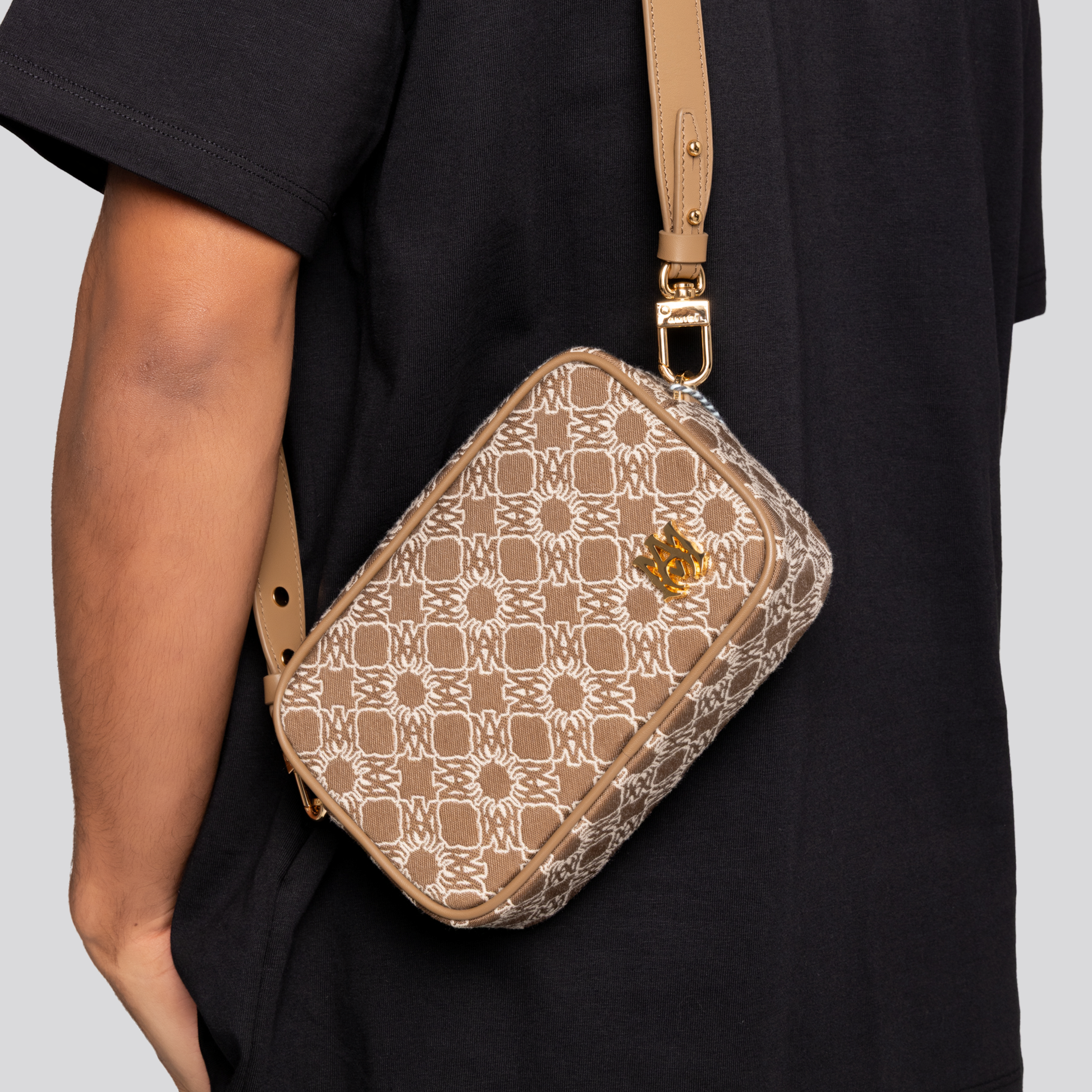 Bolso Beige AMIRI MA Quad