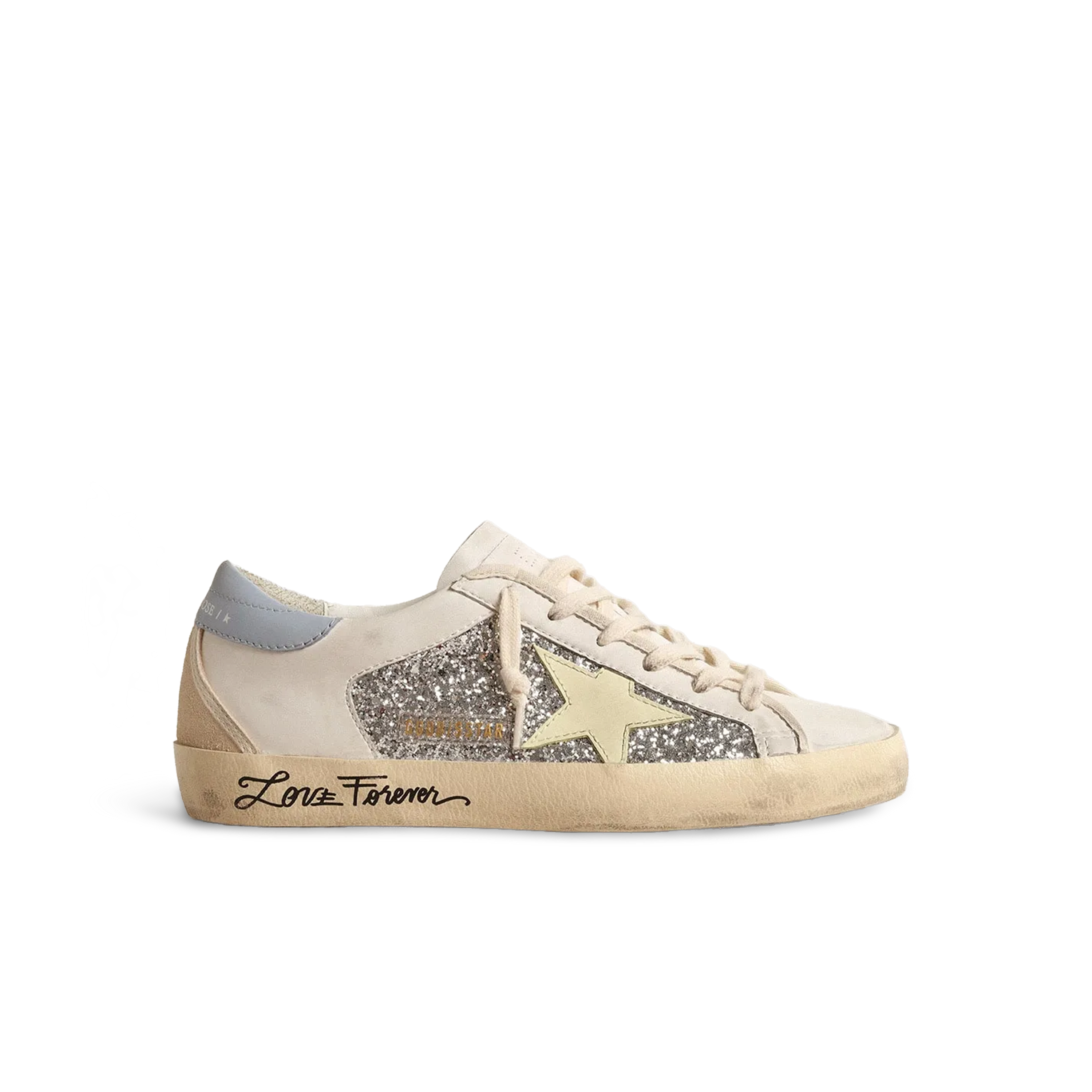 Sneakers Blancos Golden Goose Super-Star Glitter Bio