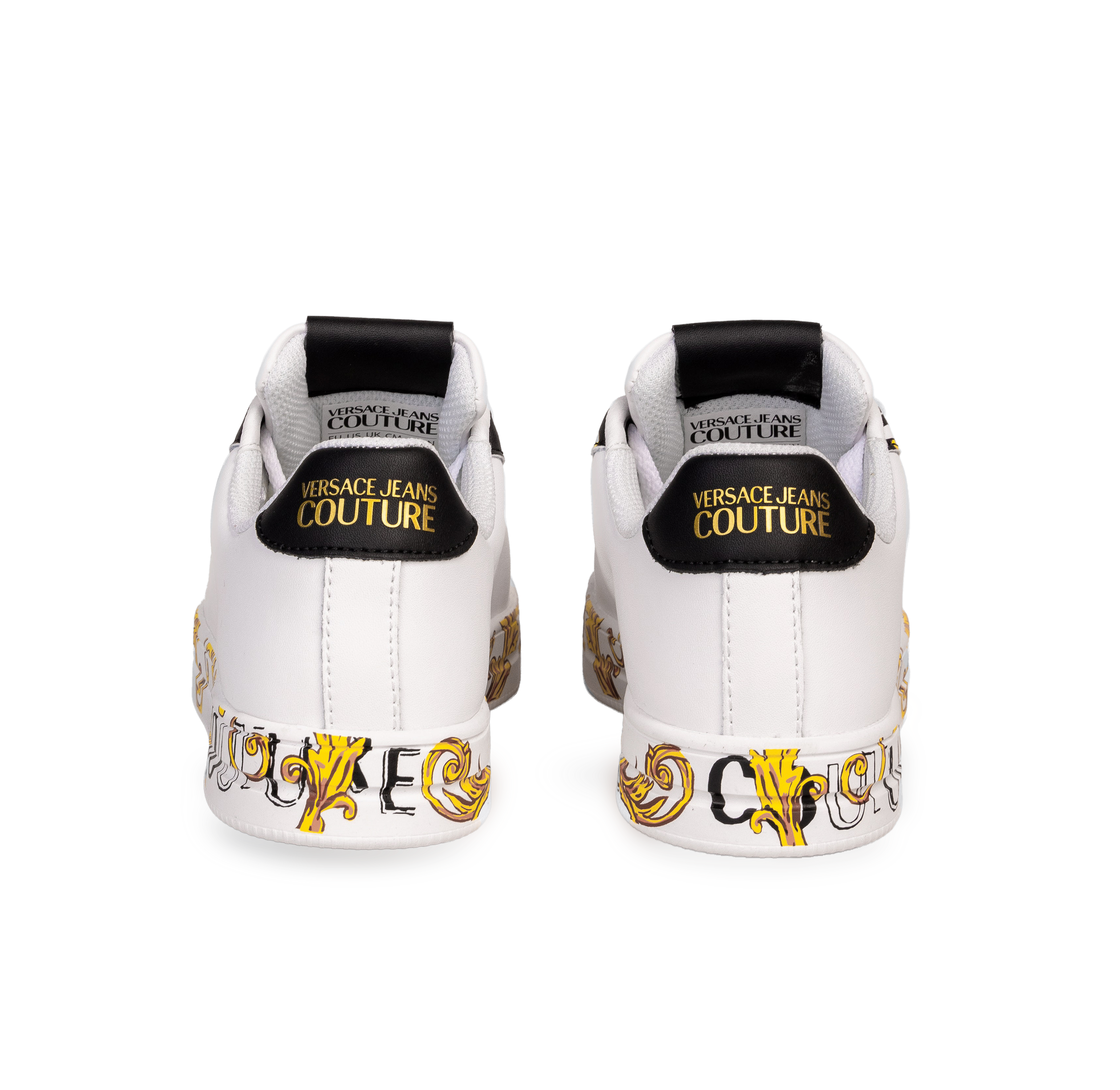 Sneakers Blanco Versace Couture Baroque Sole