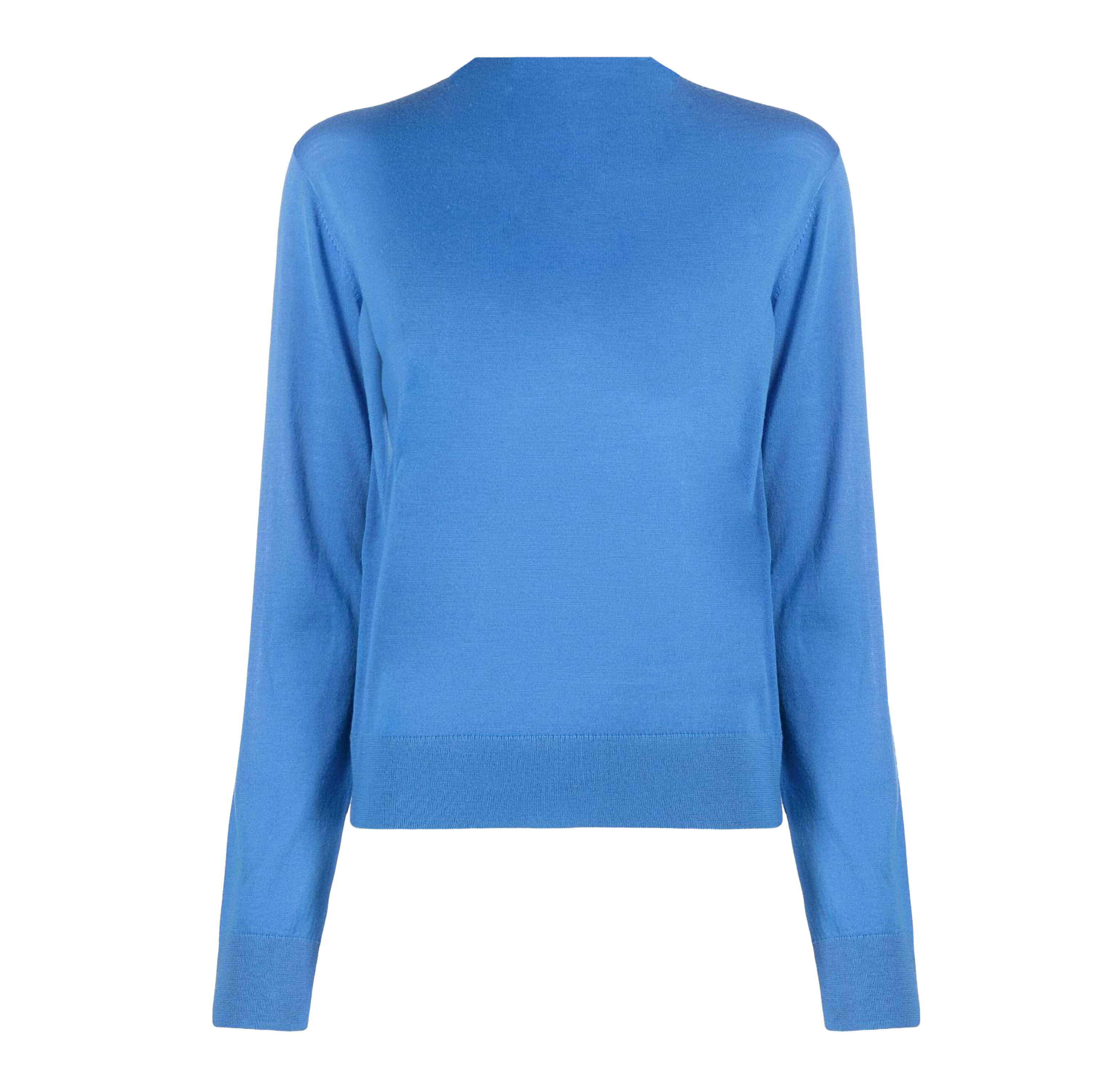 Suéter Azul Dsquared2 Knit Logo Embroidered