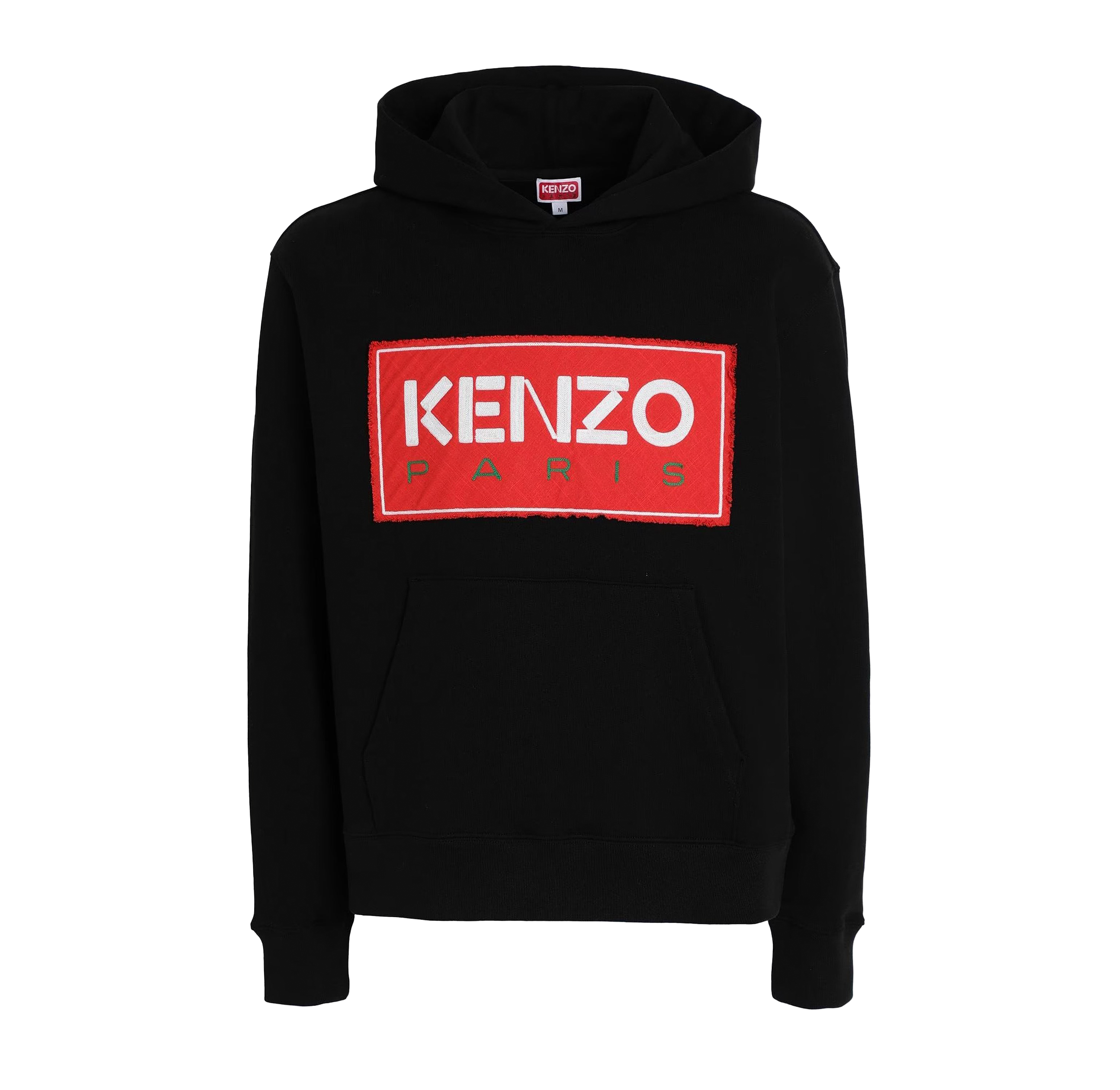 Buzo Tipo Hoodie Negro Kenzo Paris Logo