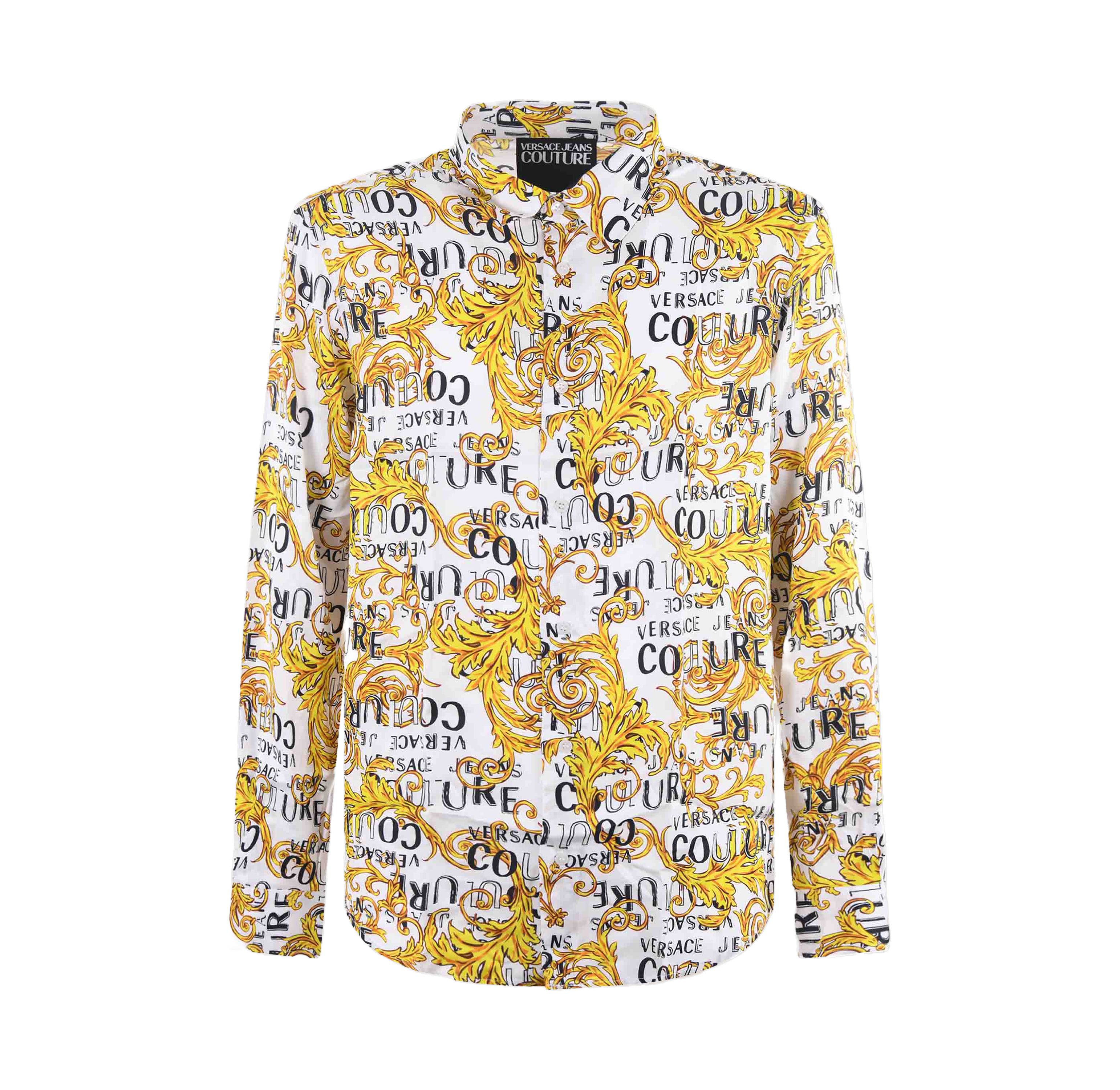 Camisa Blanca Versace Couture Baroque