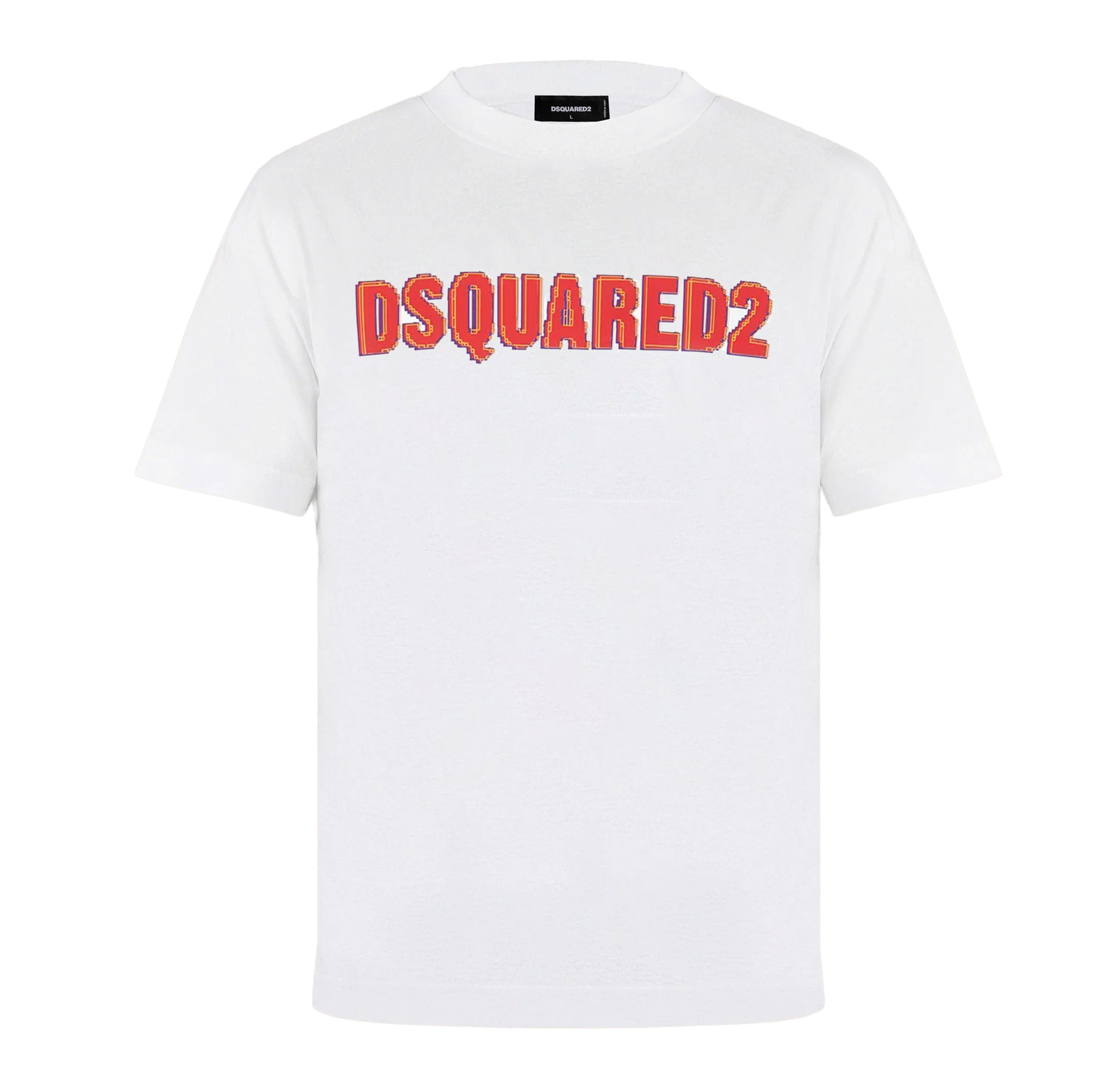 Camiseta Blanca Dsquared2 Red Logo