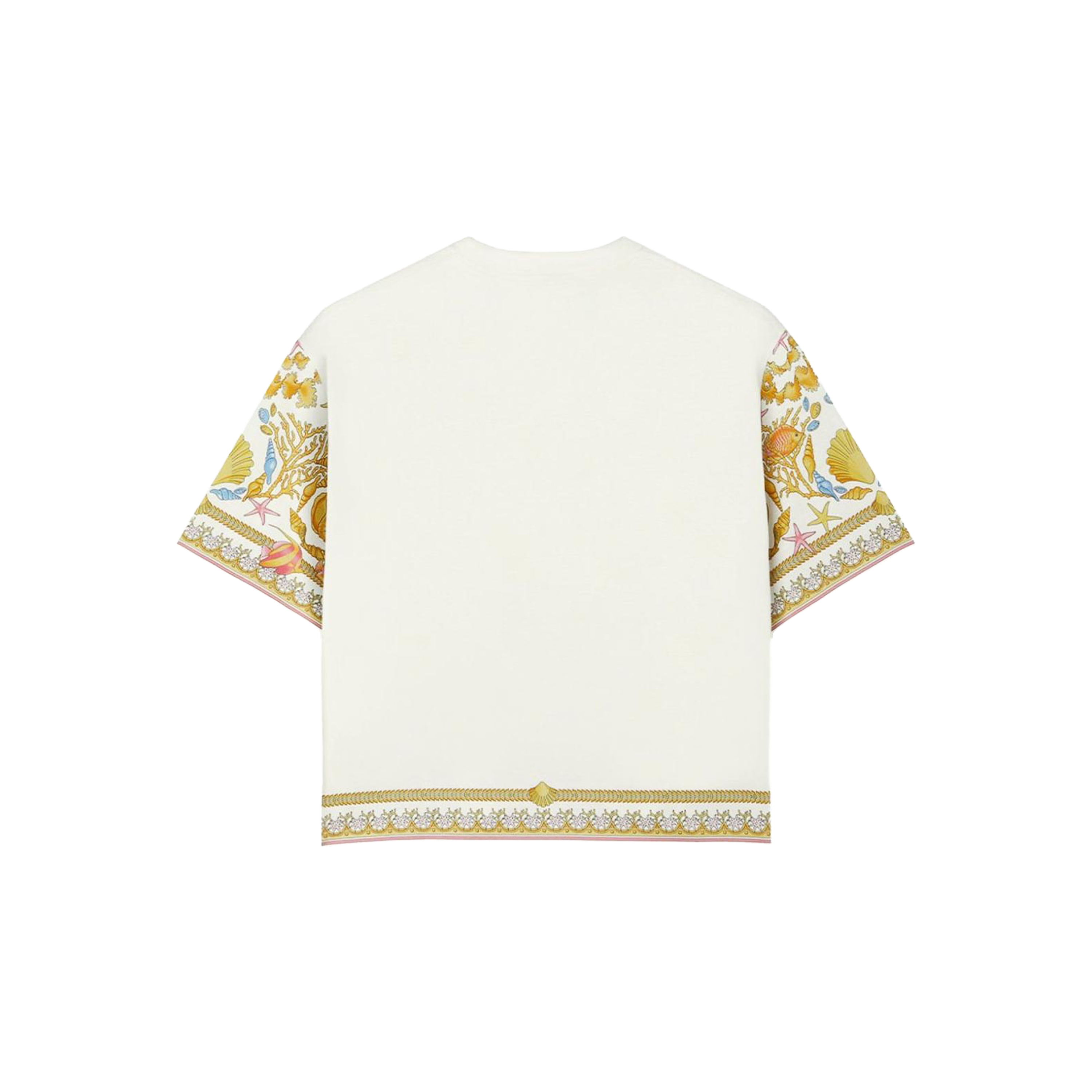 Camiseta Amarilla Versace Underwater Barocco