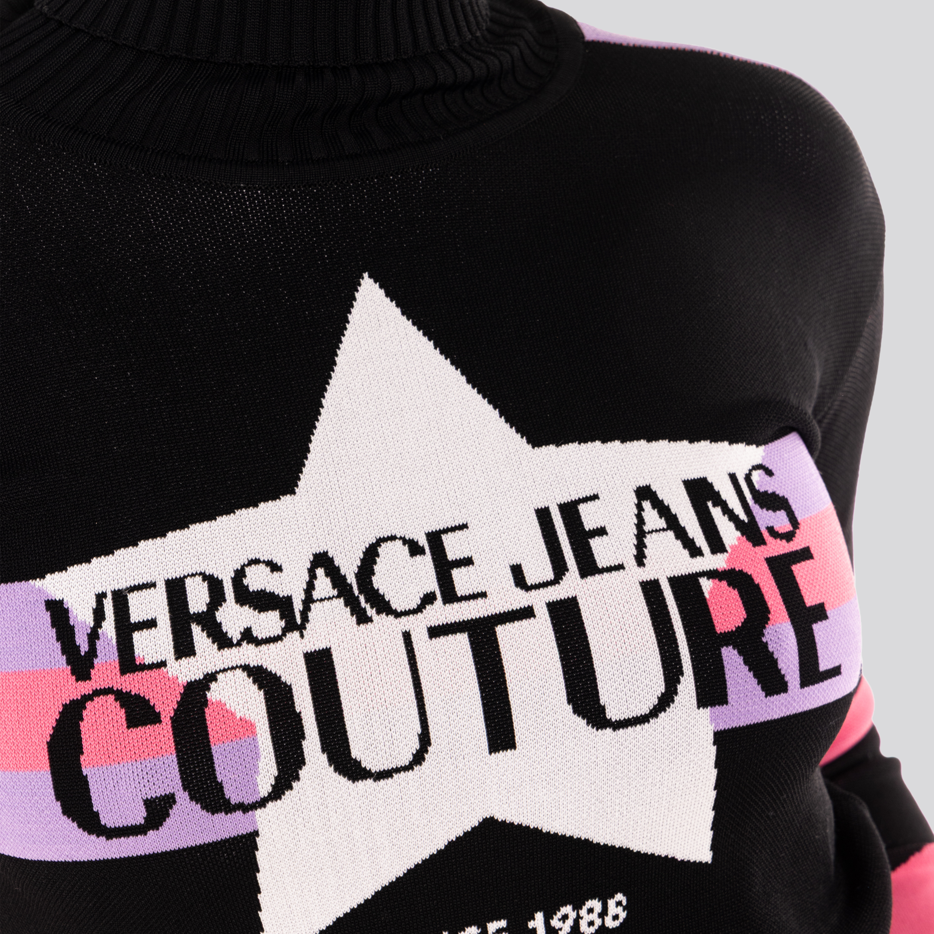 Buzo Negro Versace Jeans Couture Star