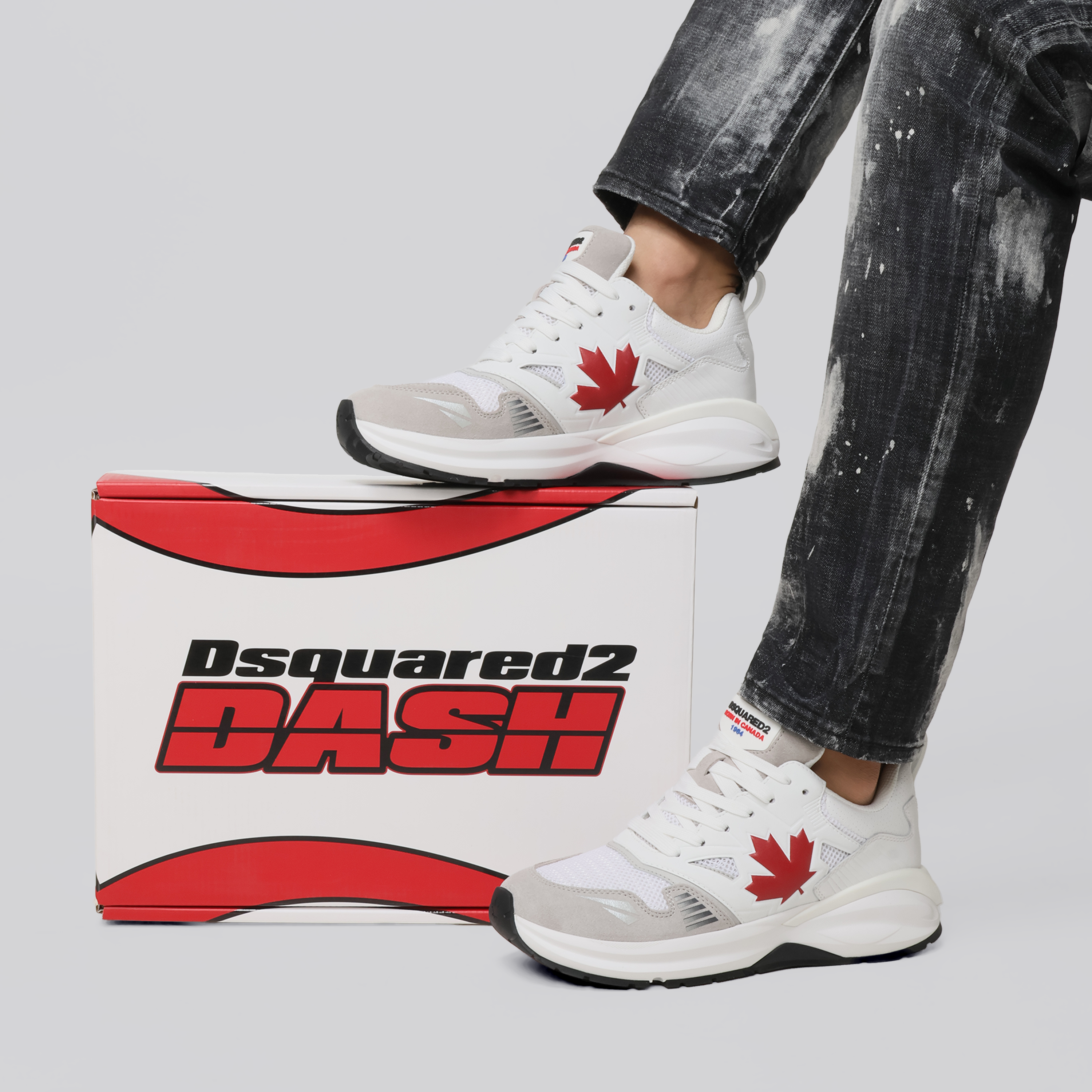 Sneakers Blancos Dsquared2 Dash