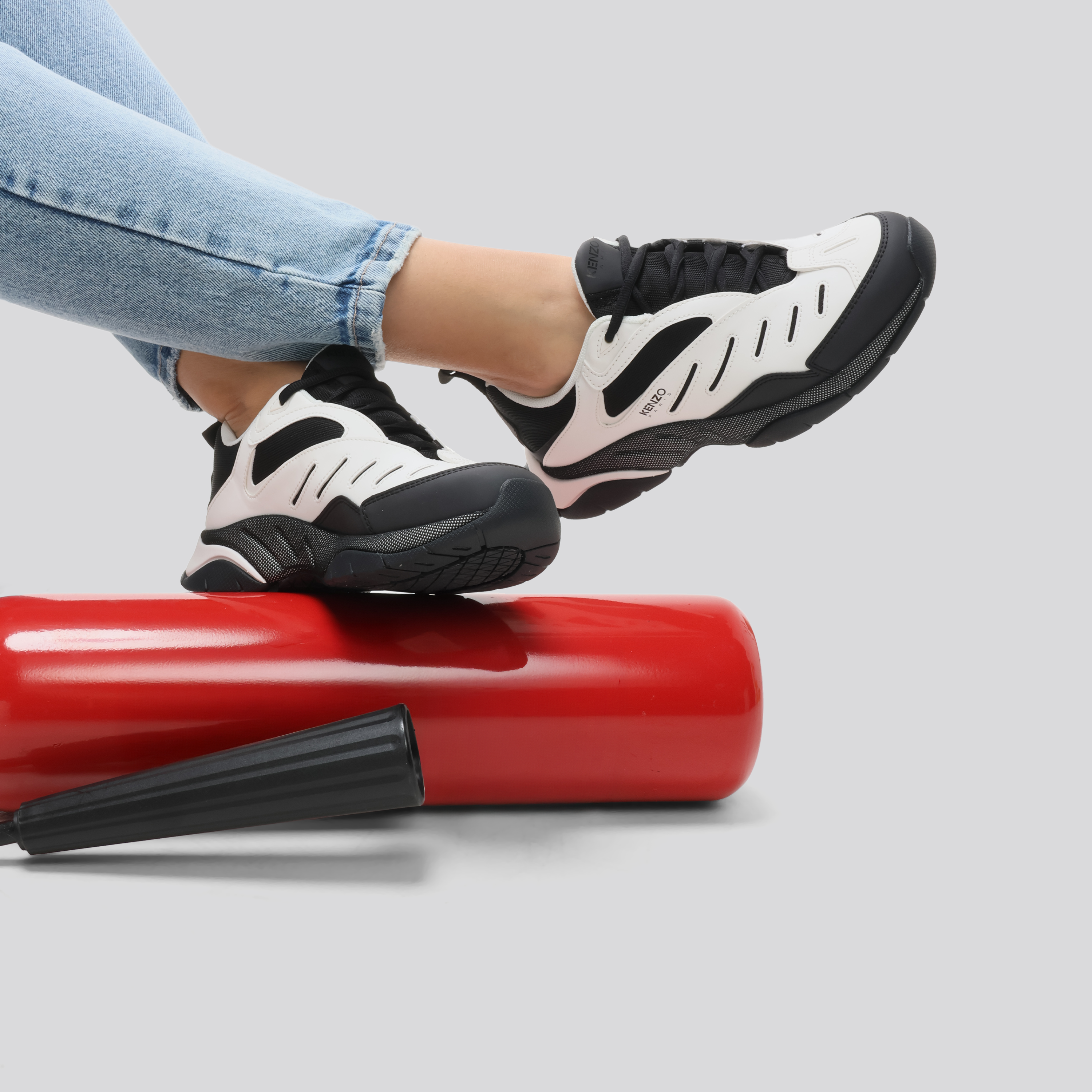Sneakers Negro Blanco Kenzo X-Trainer