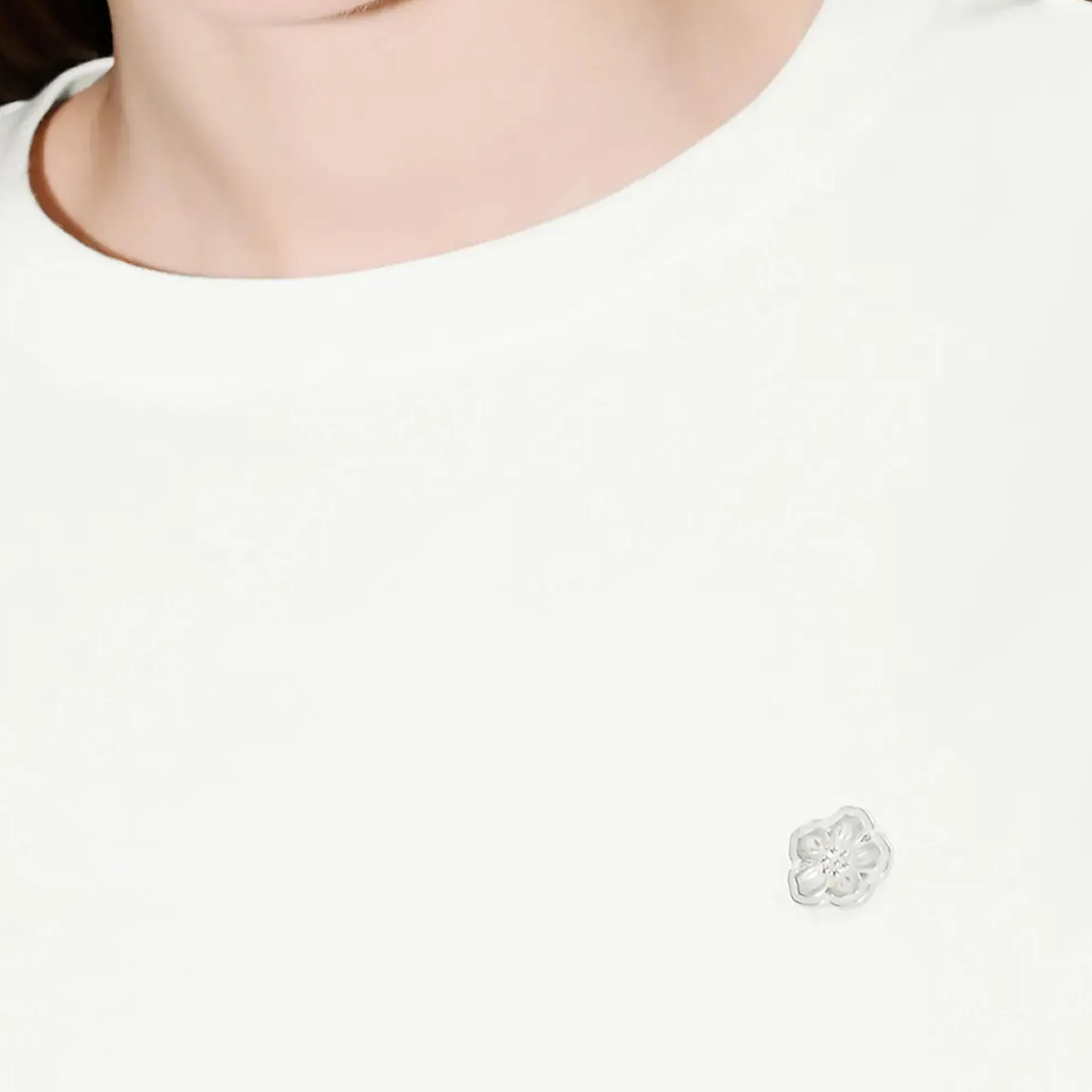 Camiseta Blanca KENZO Boke Flower Crest