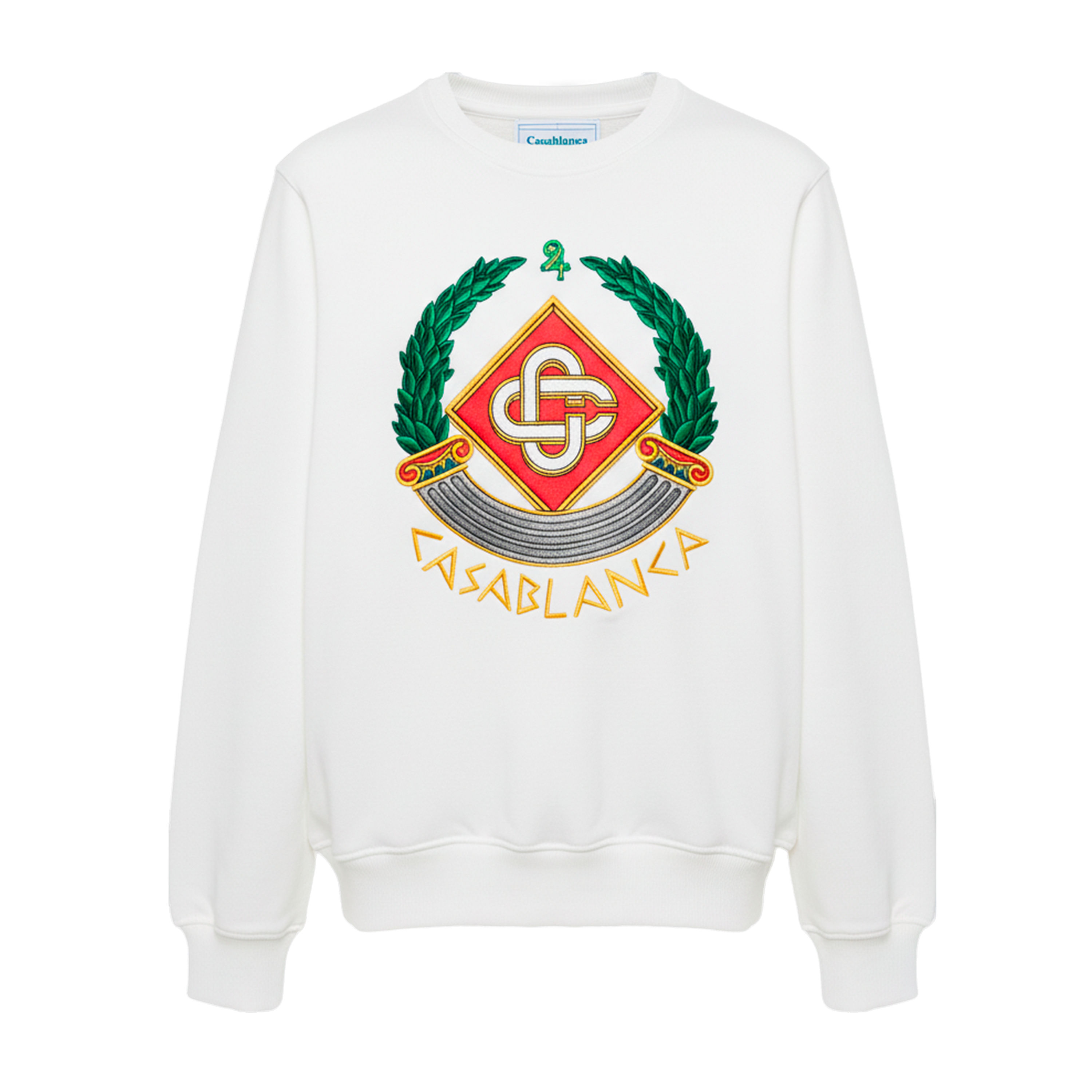 Buzo Blanco Casablanca Crest