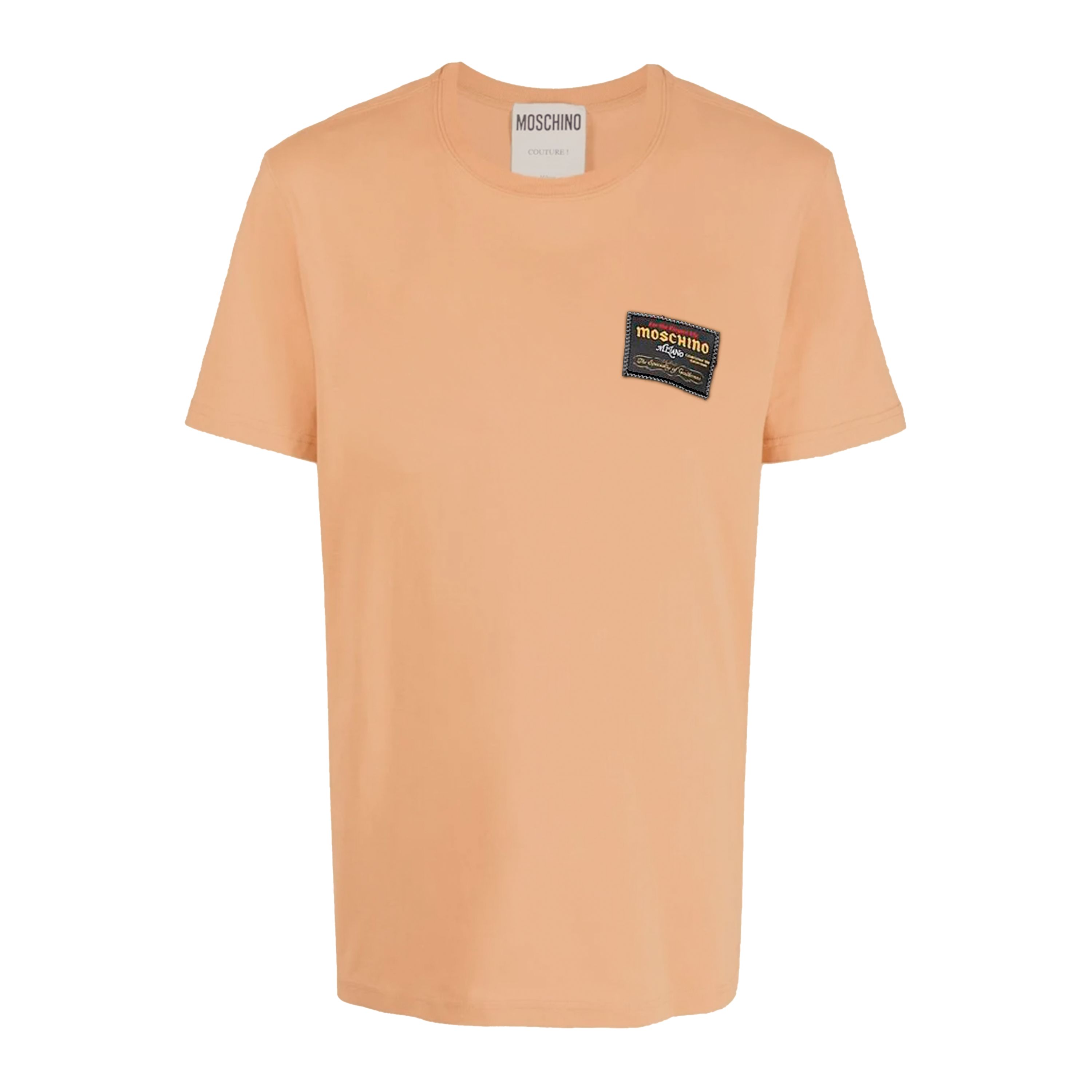 Camiseta Beige Moschino Tag