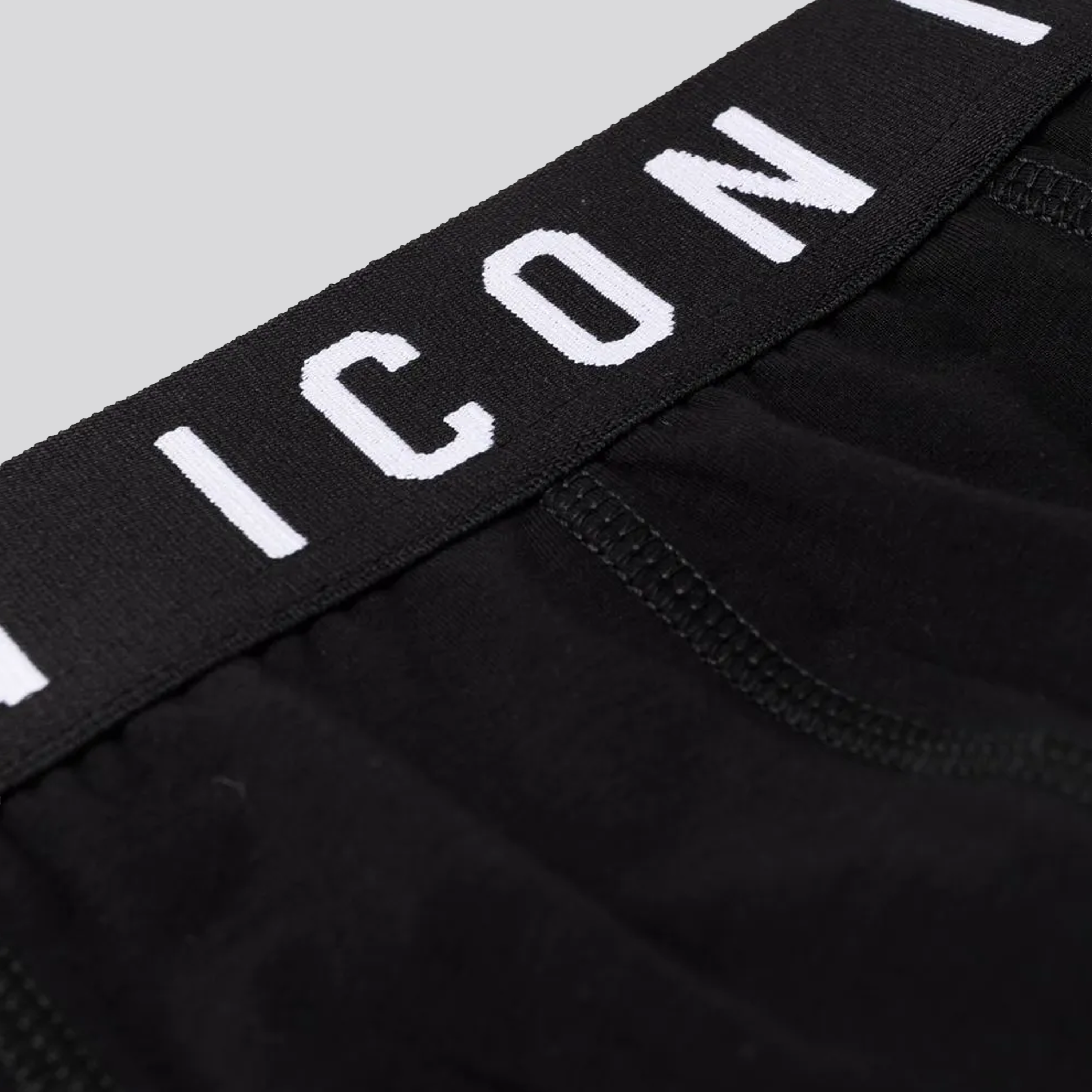 Boxer Negro Dsquared2 Icon