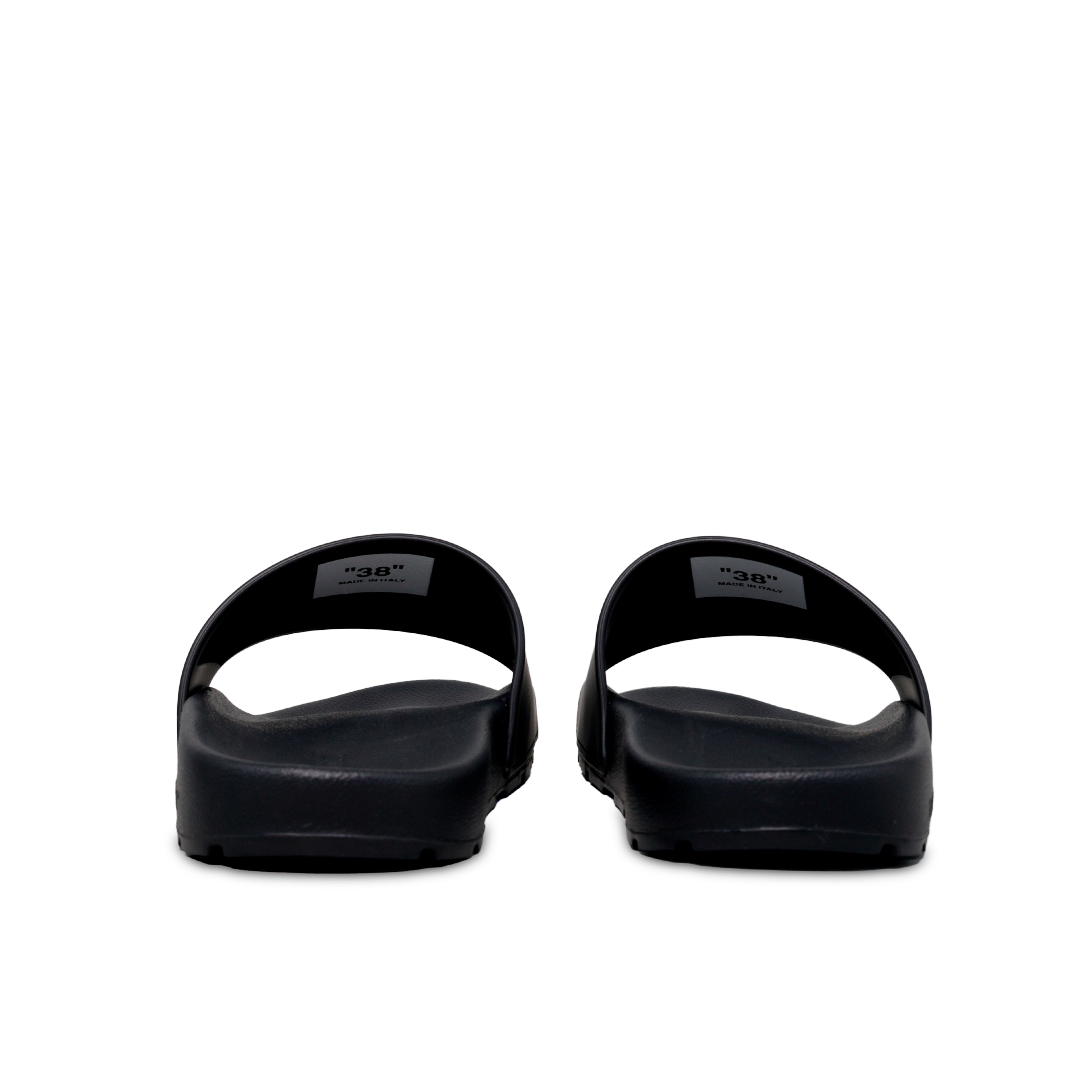 Sandalias Negros Off-White Logo