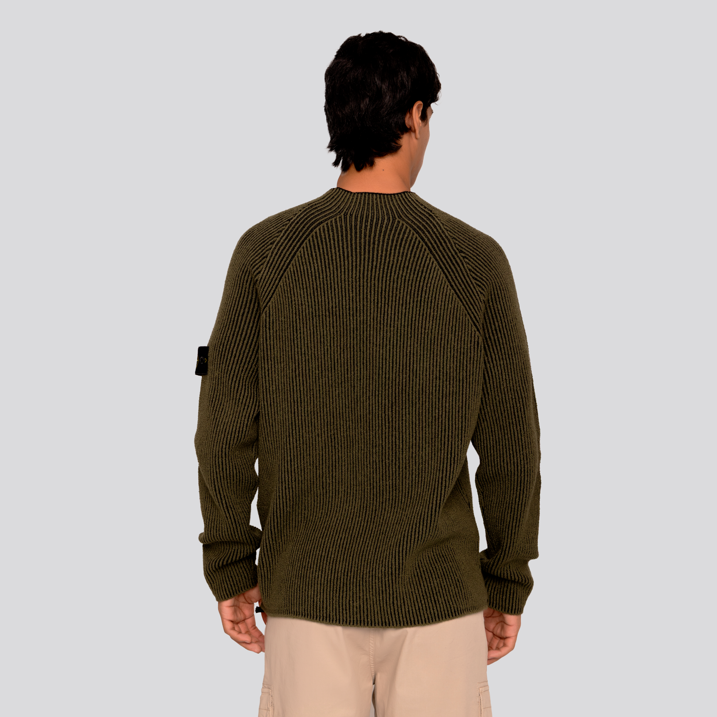 Buzo Verde Stone Island Virgin Wool