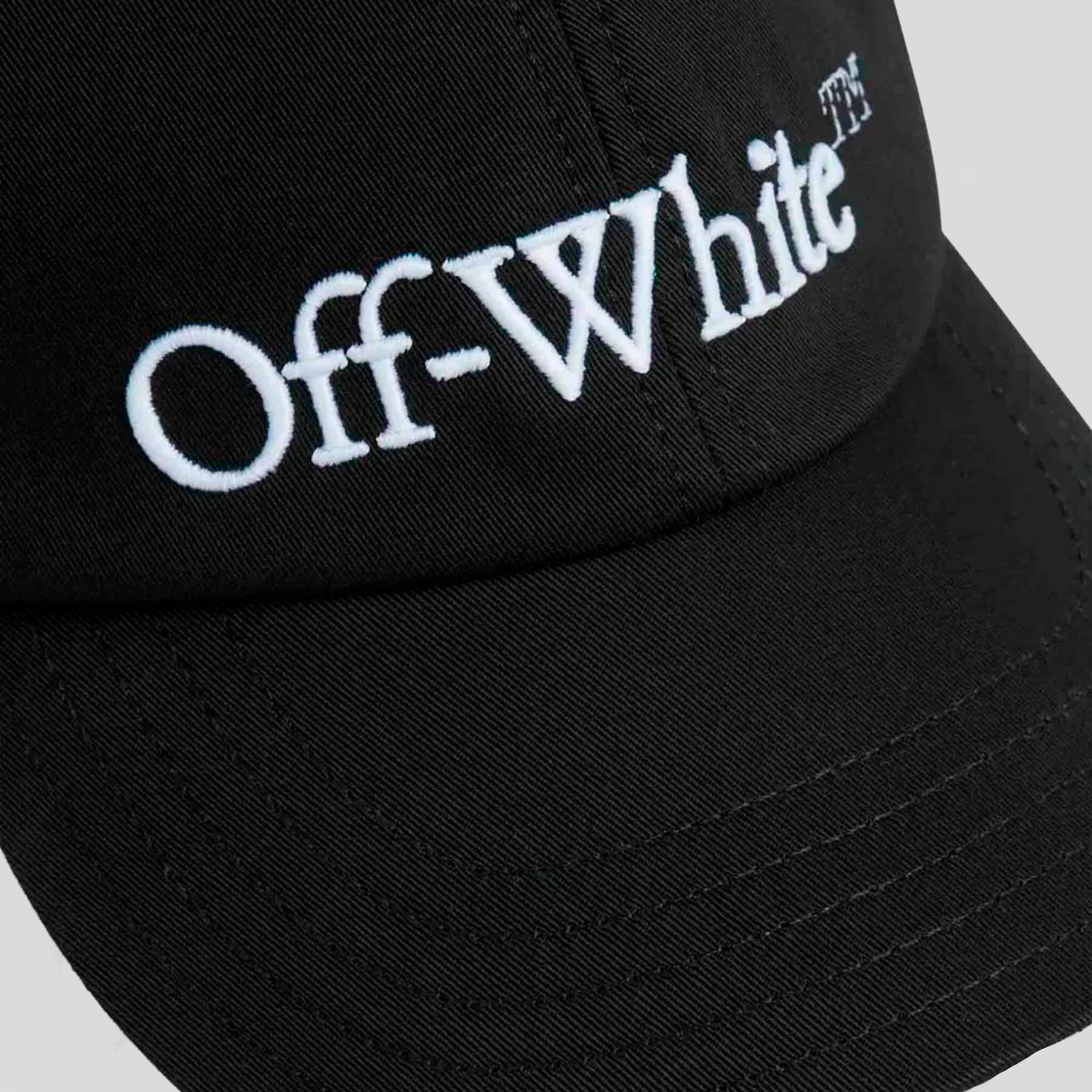 Gorra Negra Off-White Ow Logo