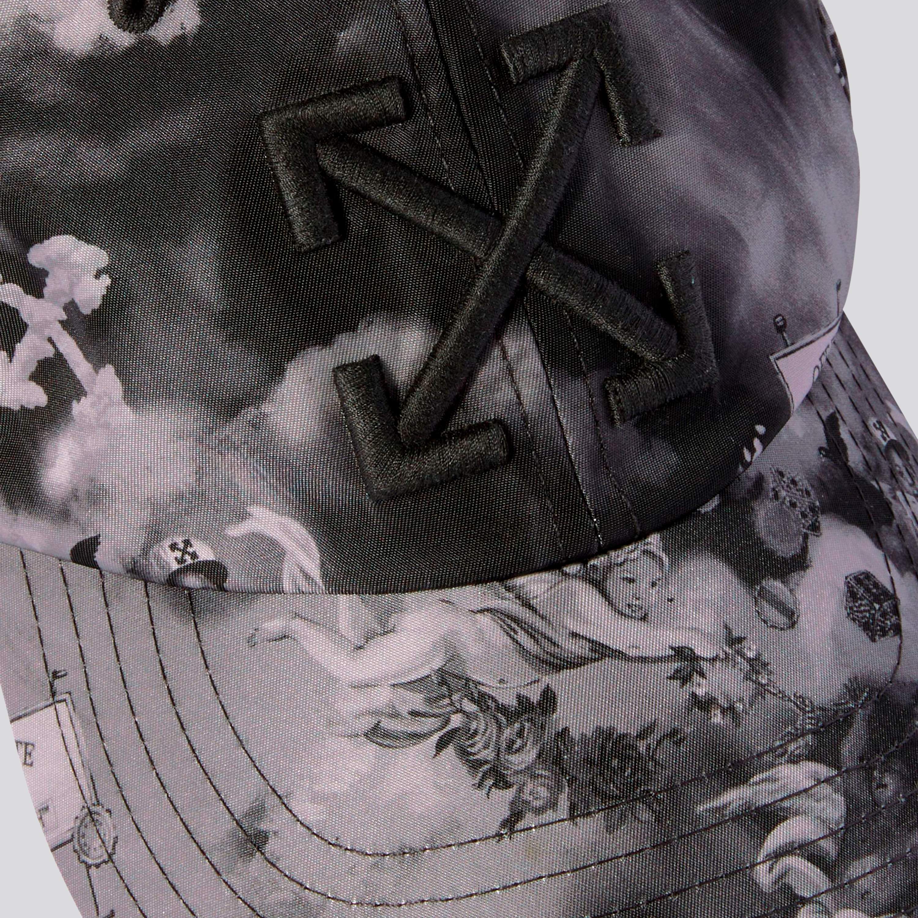 Gorra Negra Off-White Fresco Nylon