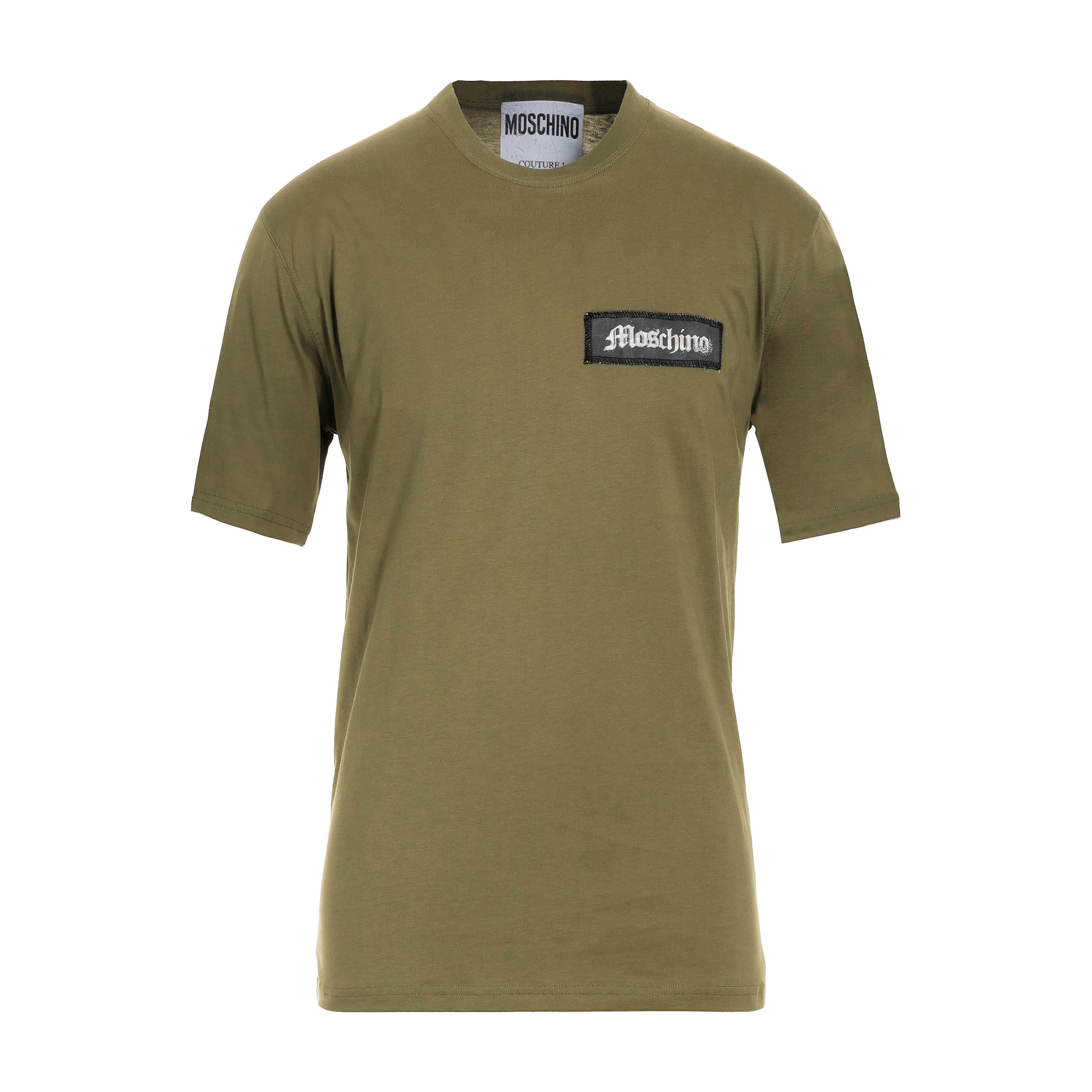 Camiseta Verde Moschino Chest Logo