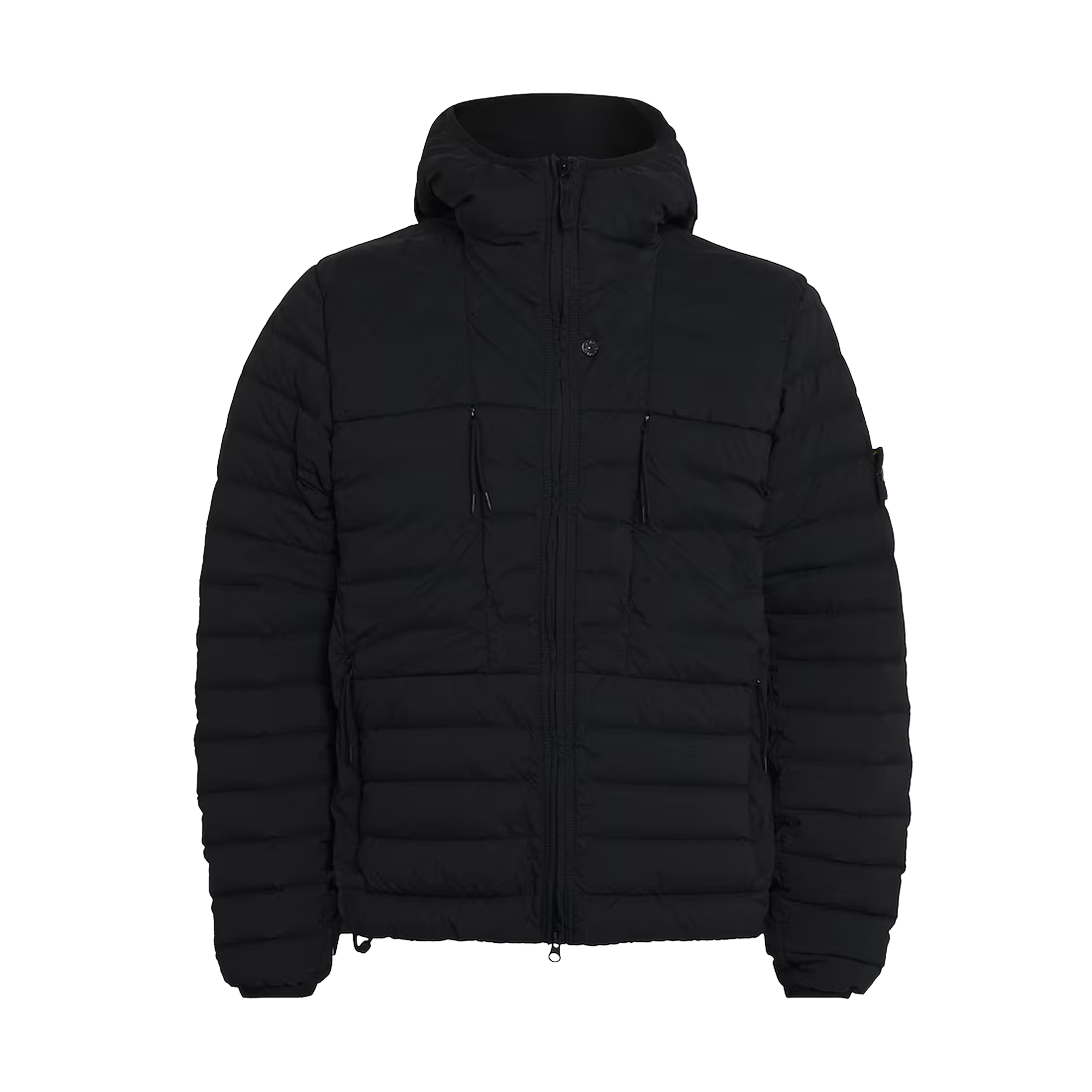 Chaqueta Negra Stone Island Piuma
