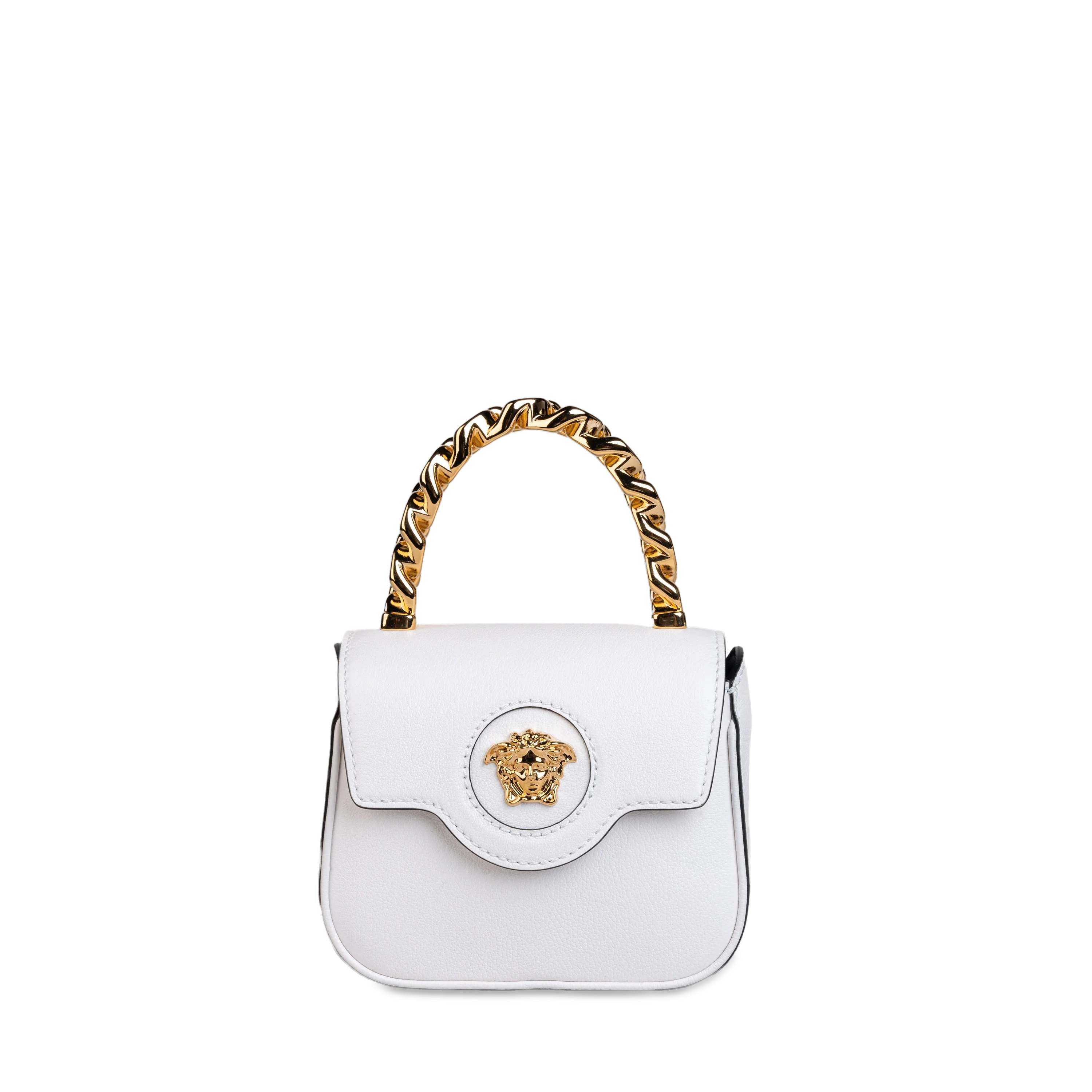Cartera Mini Blanca Versace Medusa