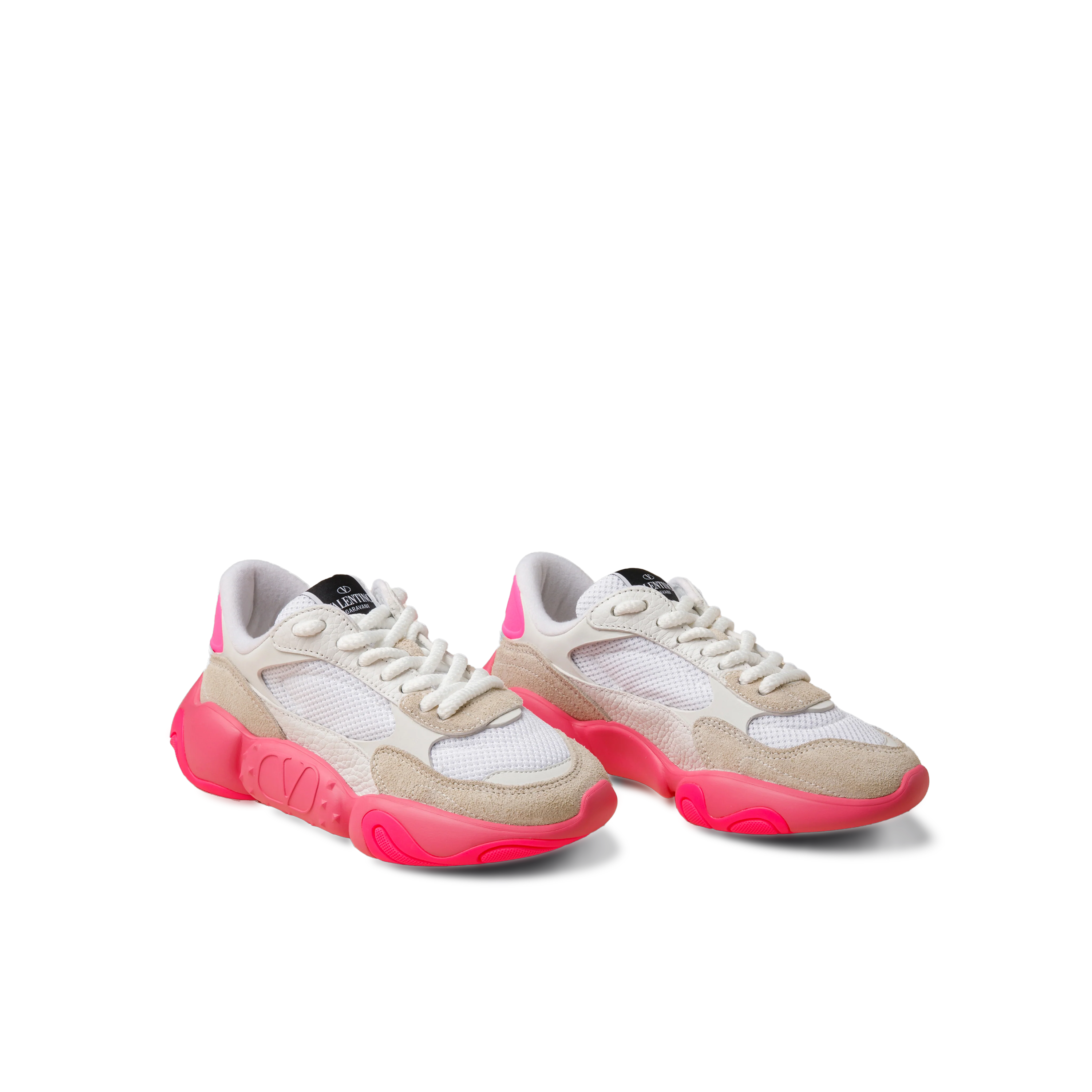 Sneakers Valentino Blanco/Rosa Bubbleback W