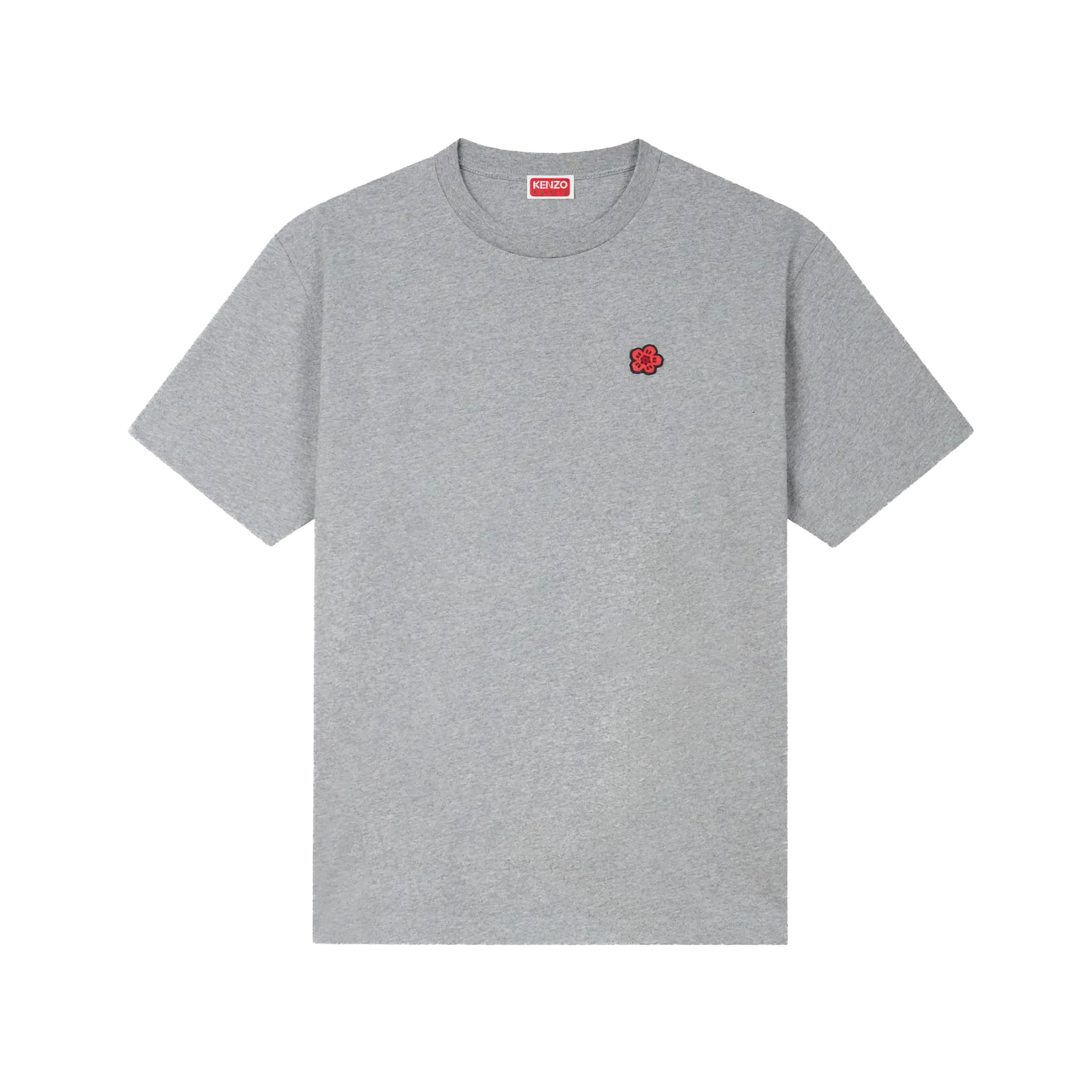 Camiseta Gris Kenzo Flower Logo