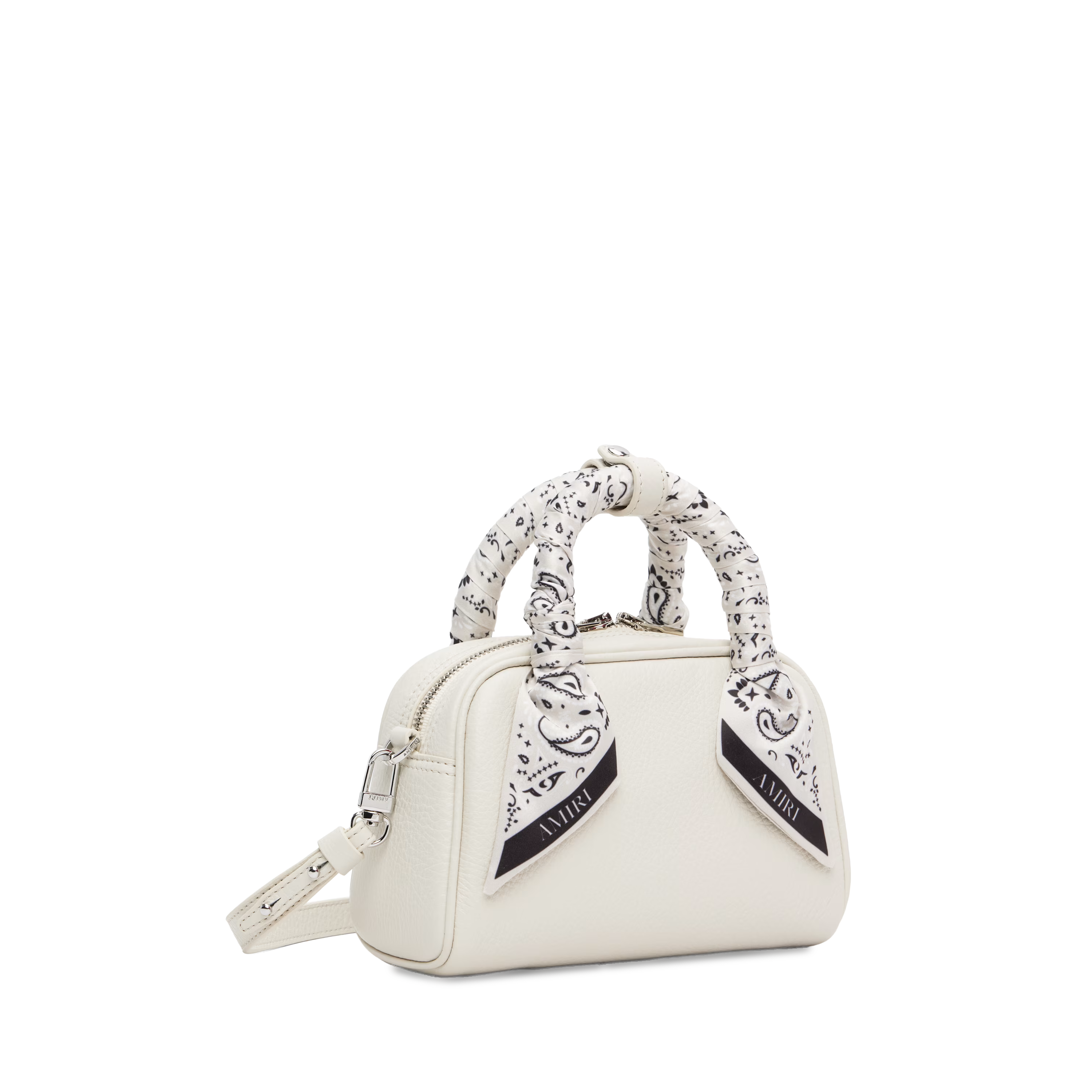 Cartera Blanca AMIRI Micro Bowling