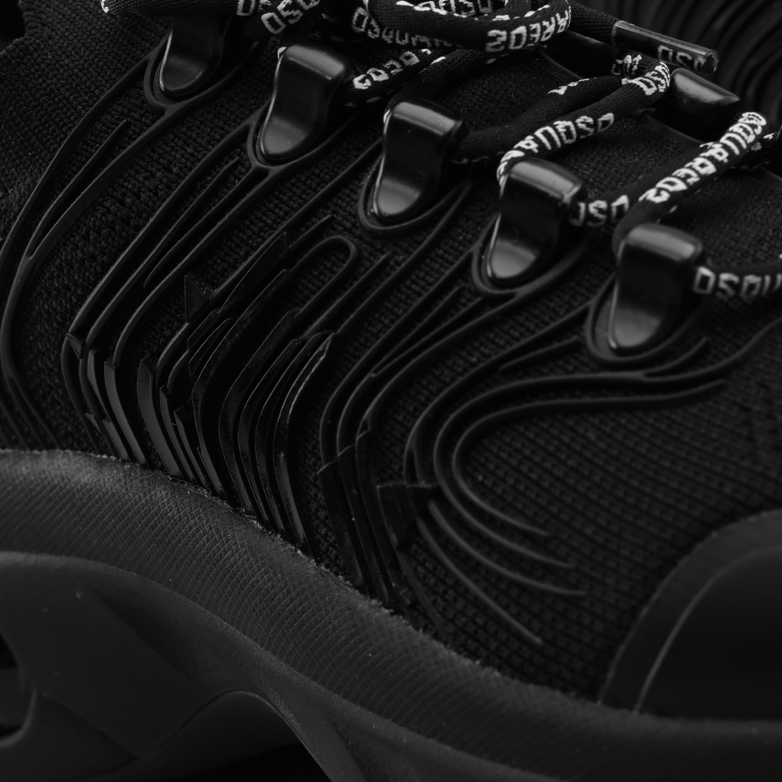 Sneakers Negros Dsquared2 Leaf