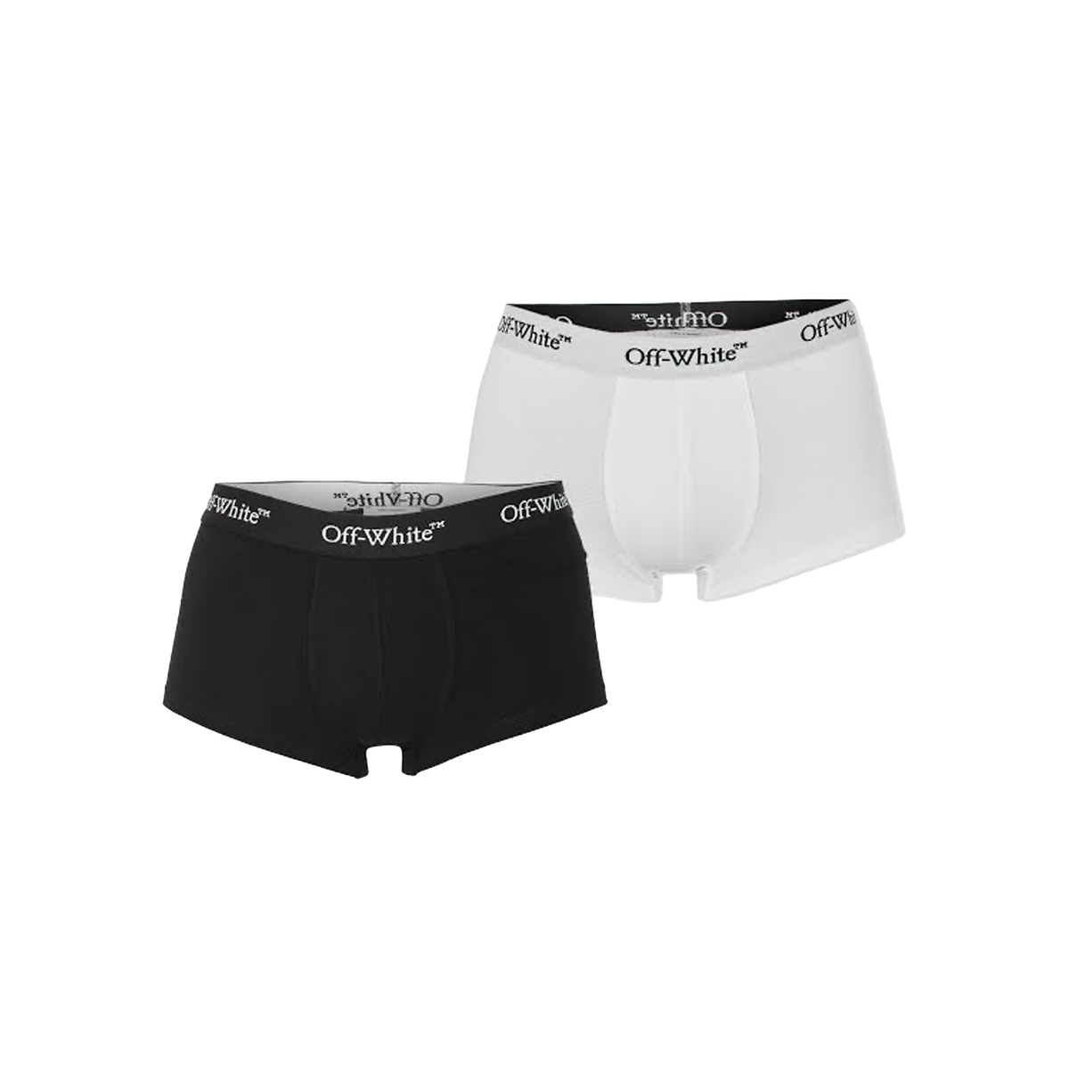 Boxer Blanco-Negro Off-White 2pack