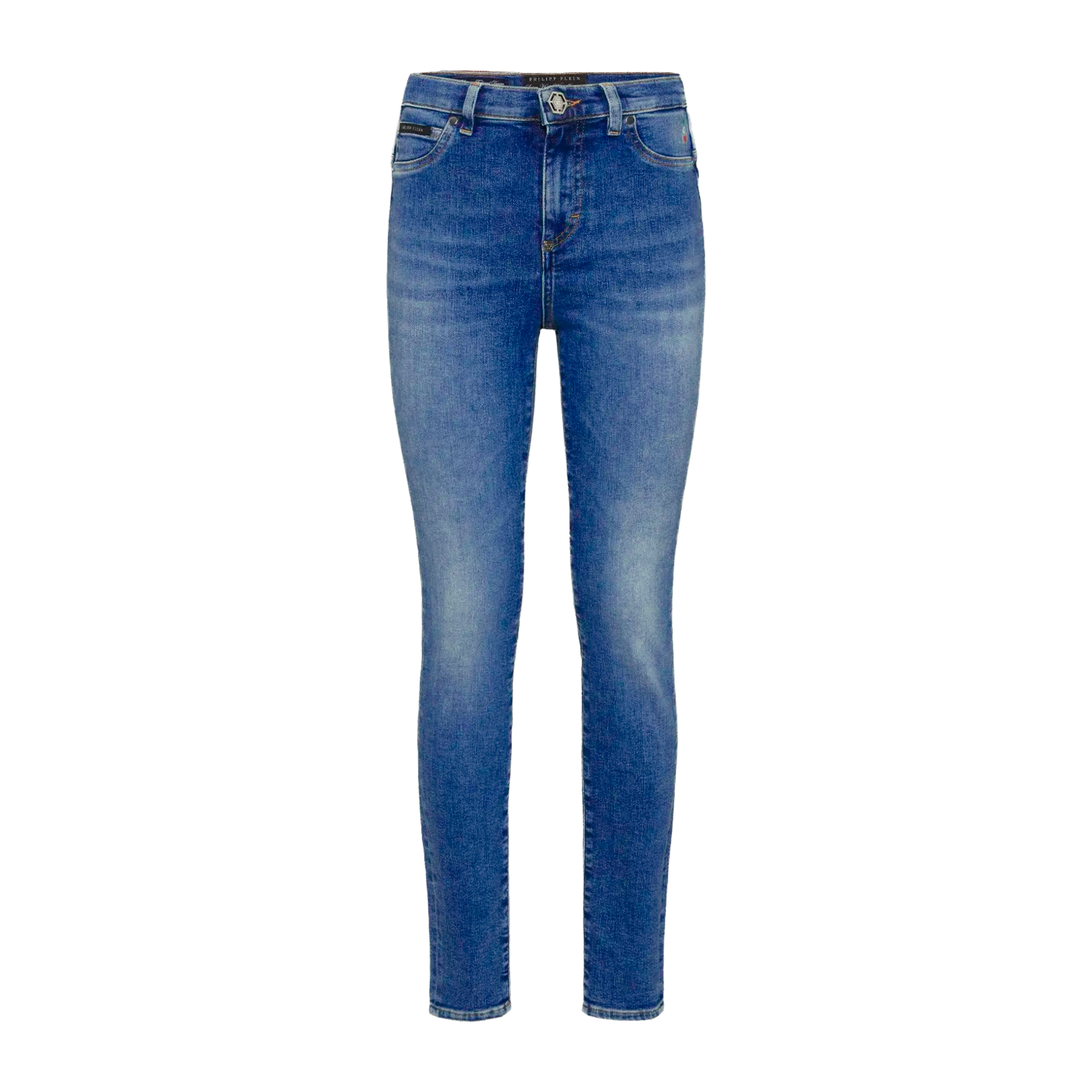Jeans Negro Philipp Plein High Waist