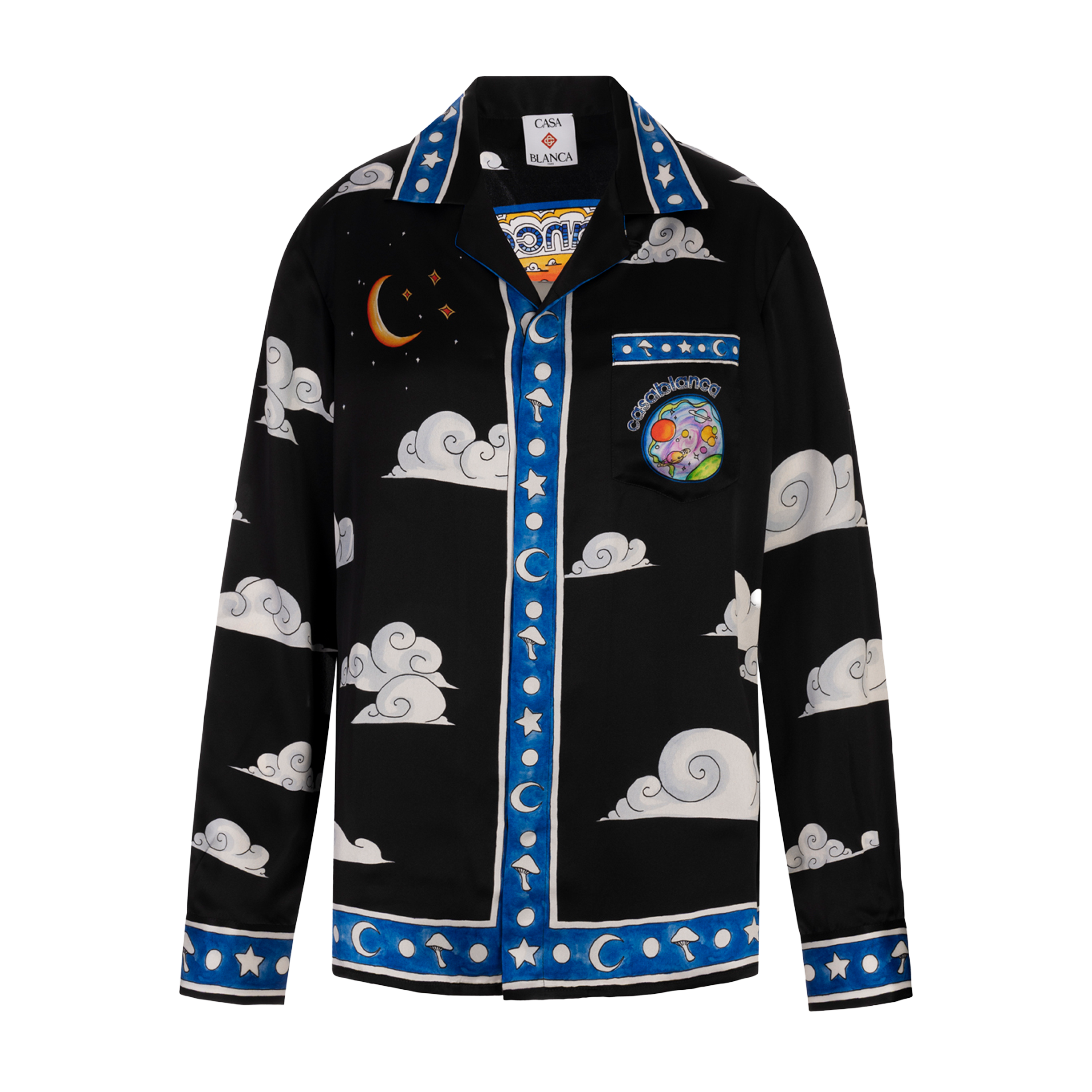 Camisa Multicolor Casablanca Four Elements