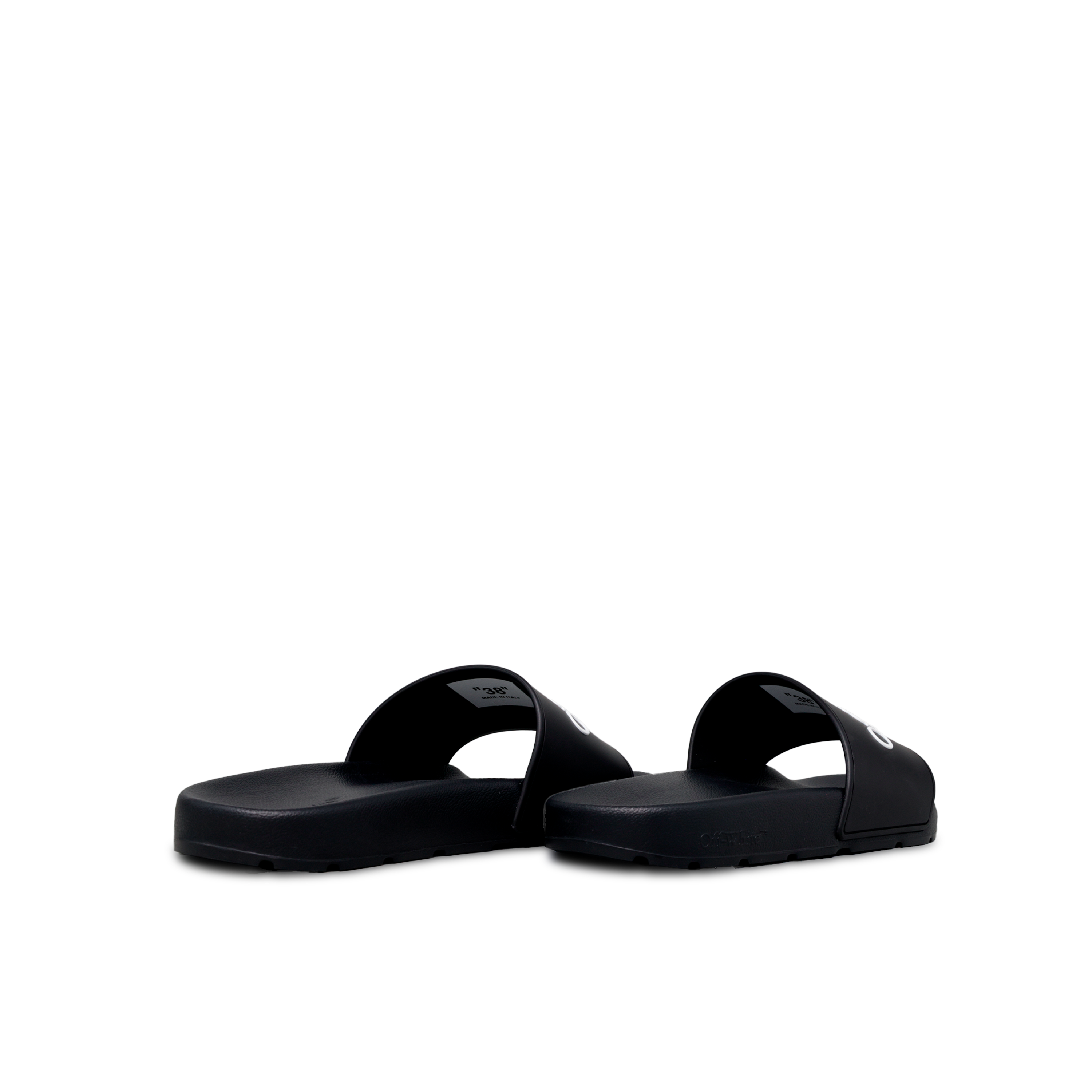 Sandalias Negros Off-White Logo