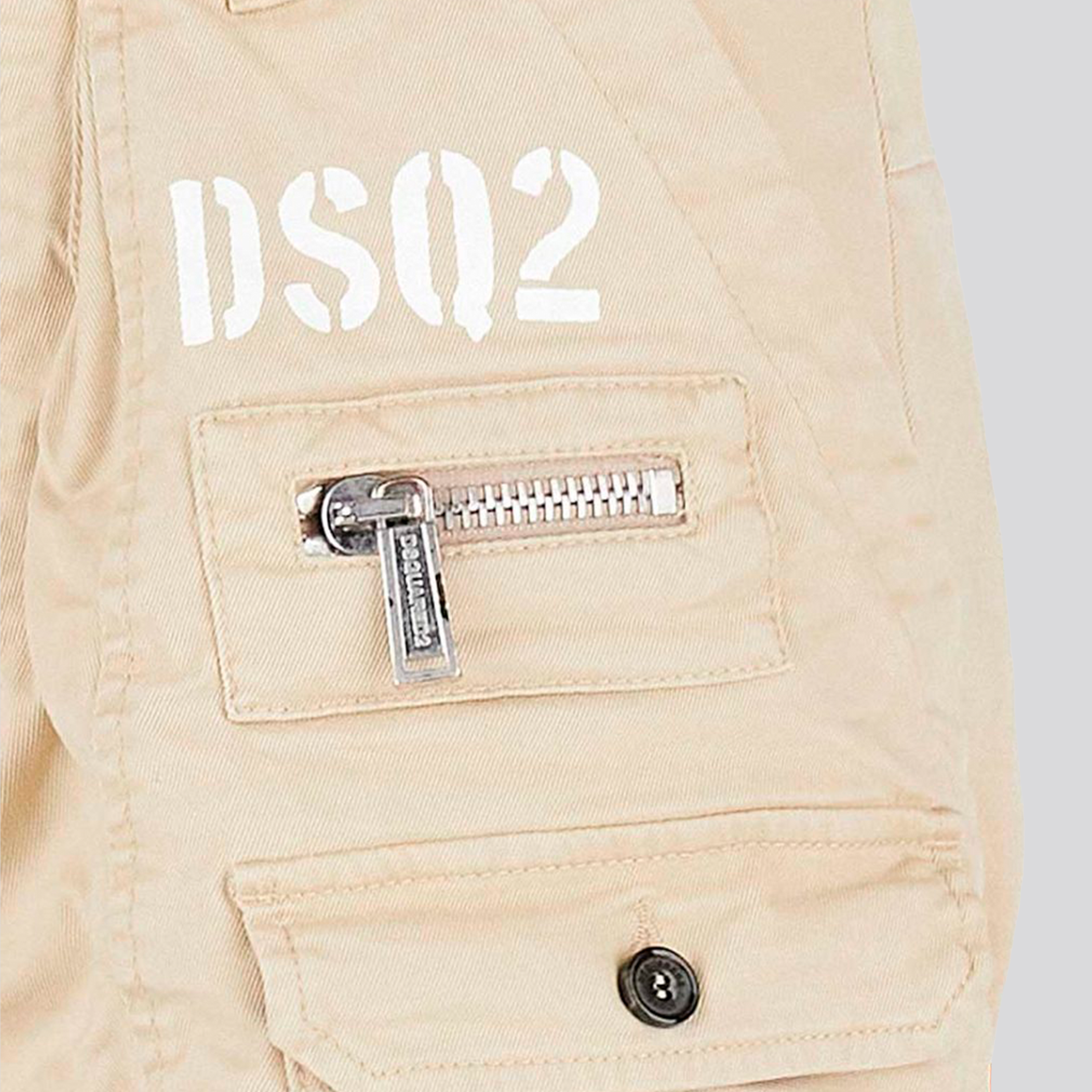 Pantalón Beige Dsquared2 Multipocket