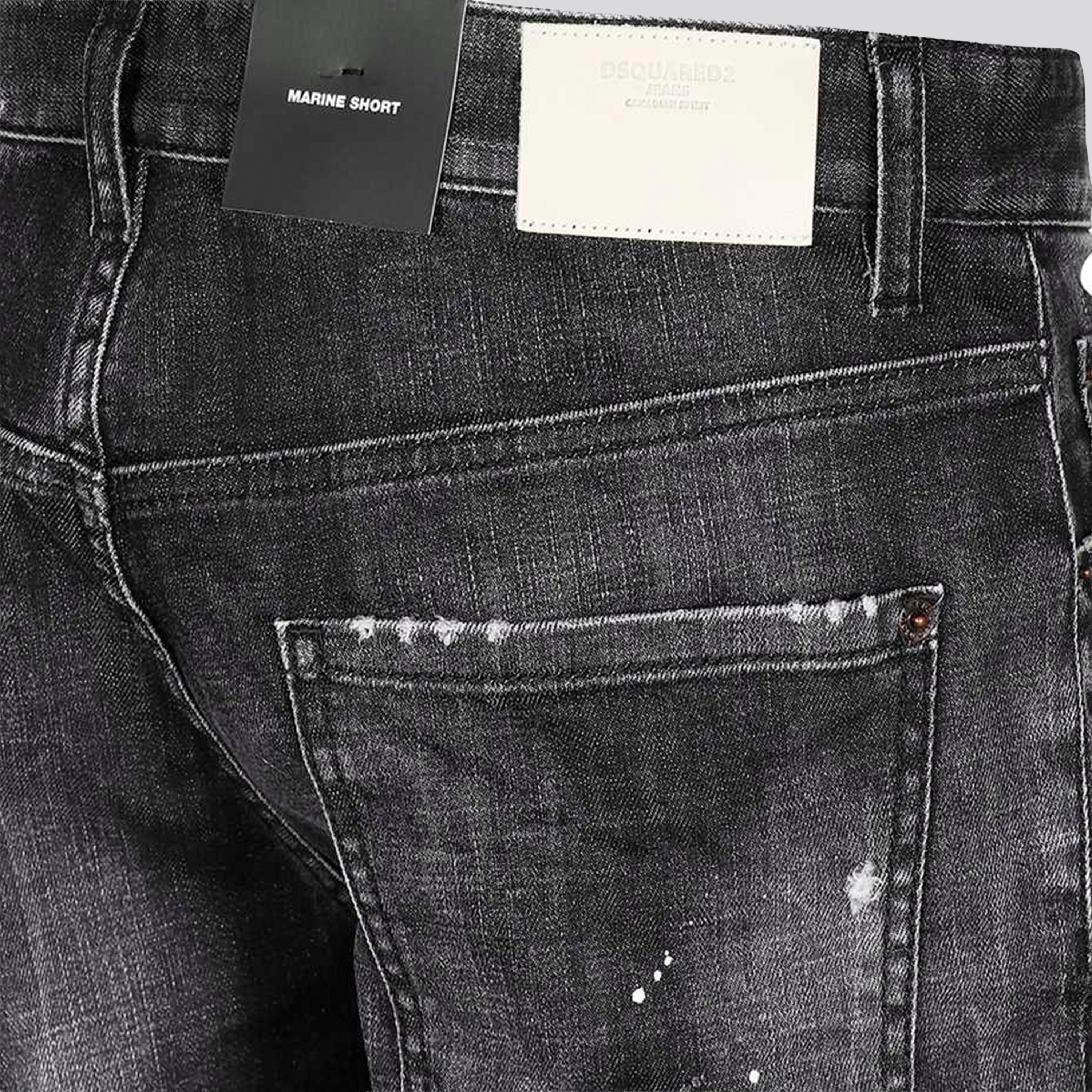 Short Negro Dsquared2 Short Black Dsquared2