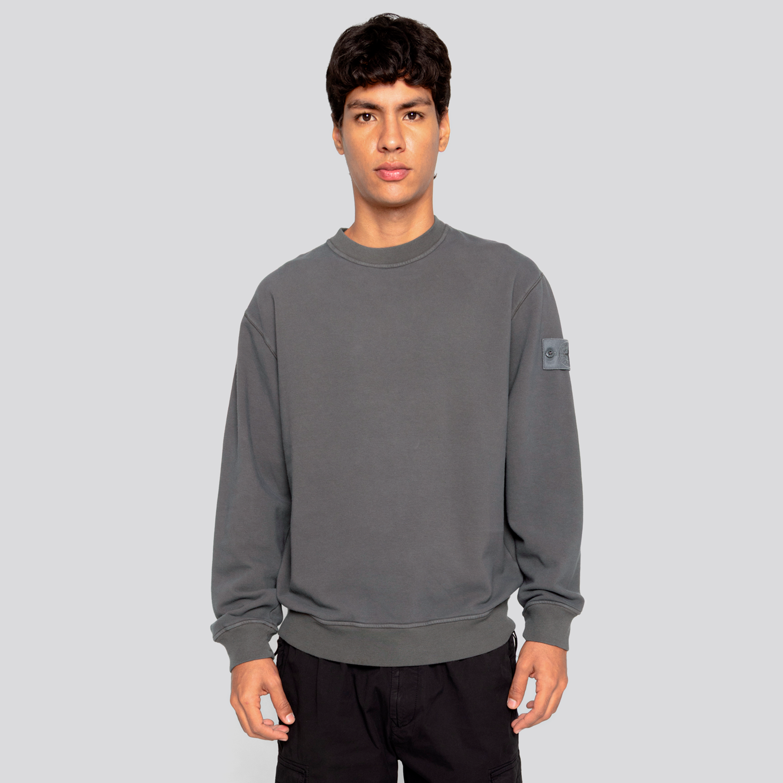Buzo Gris Stone Island Ghost
