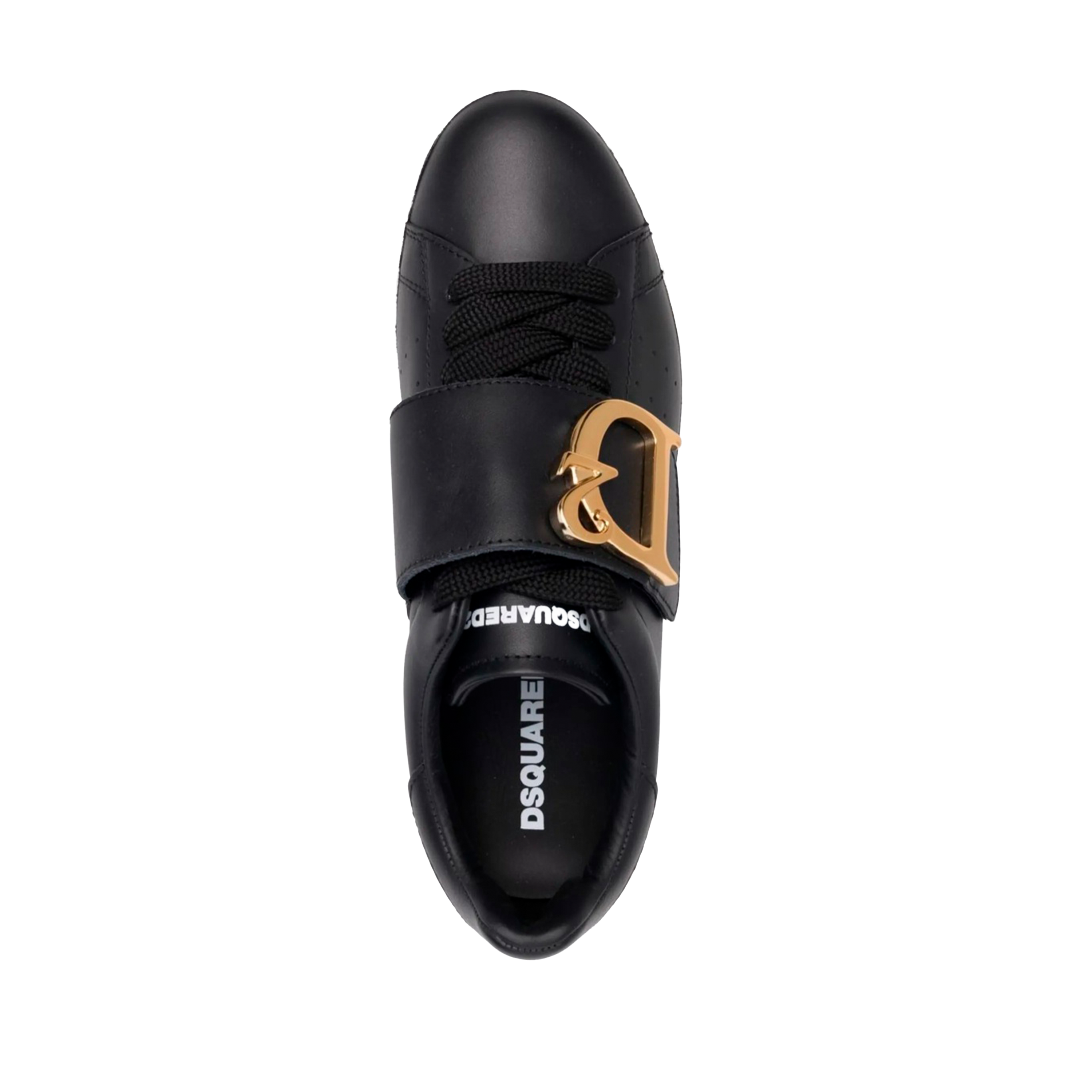 Sneakers Negros Dsquared2 D2 Plaque