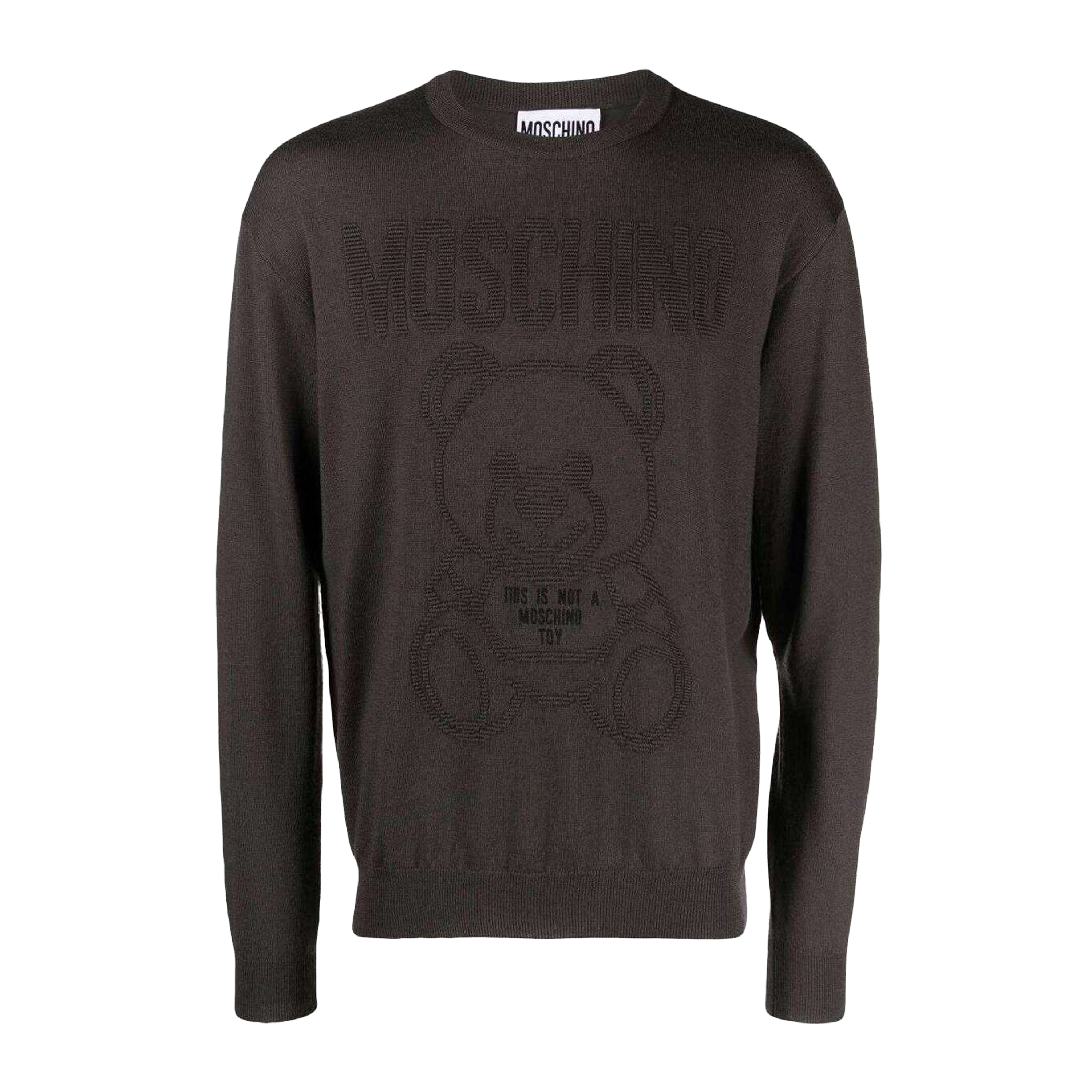 Buzo Negro Moschino Big Teddy
