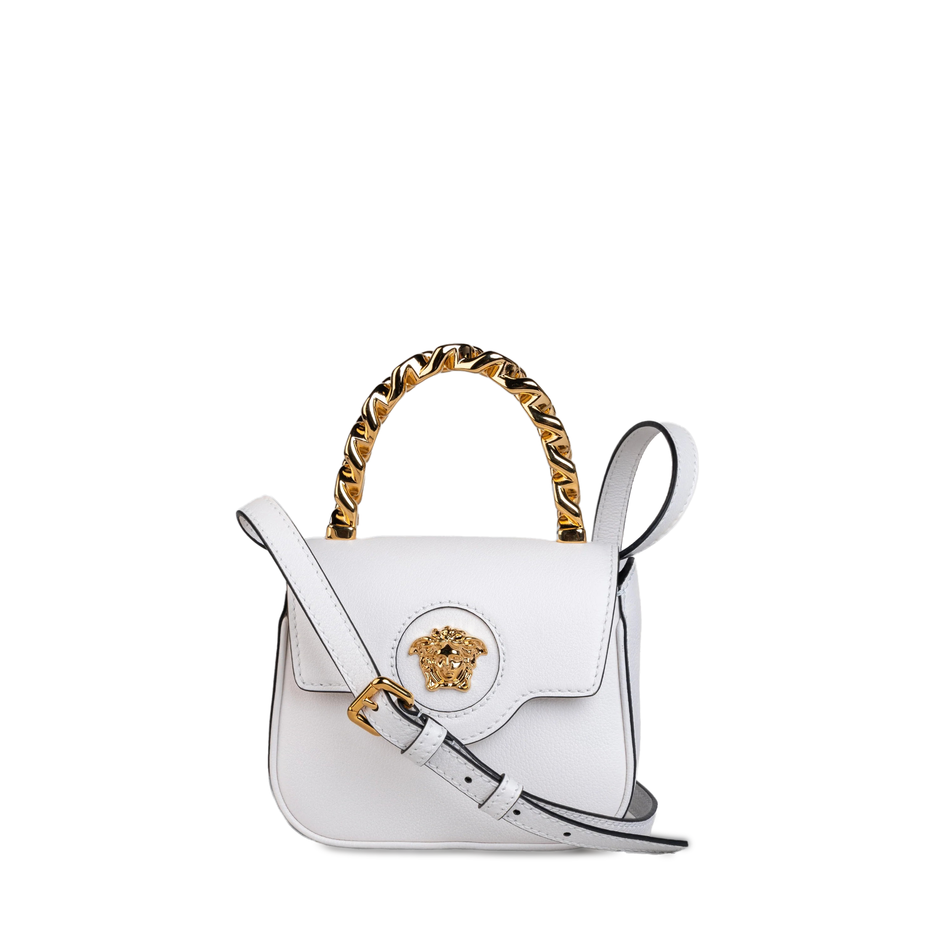 Cartera Mini Blanca Versace Medusa