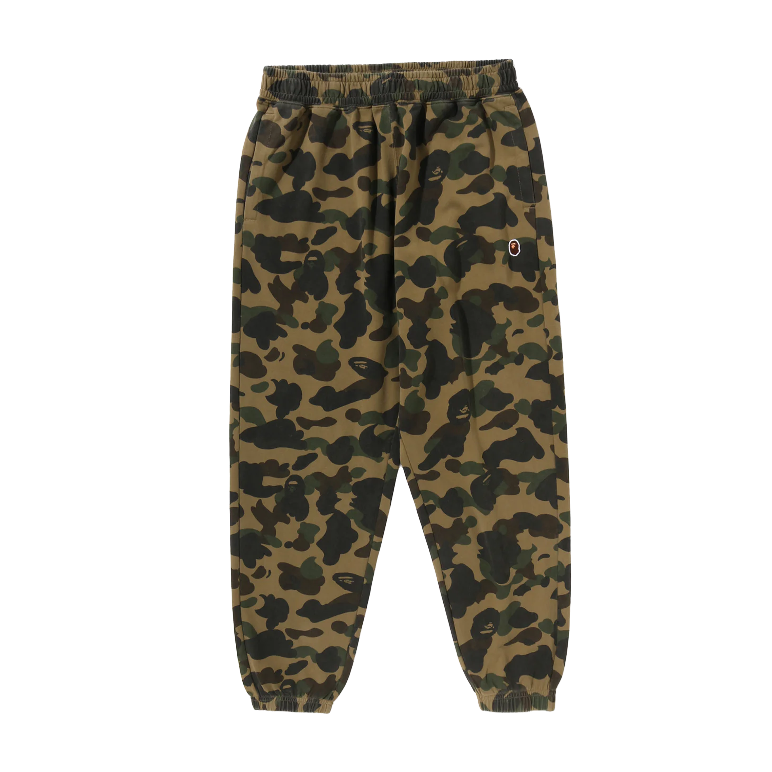 Sudadera Verde Bape 1st Camo One Point Relaxed Fit Sweat Pants M