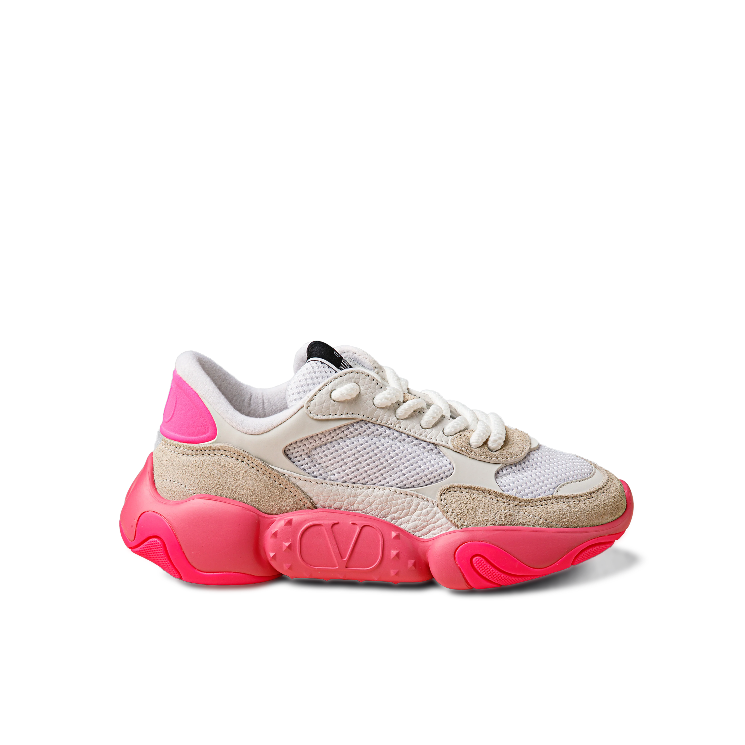 Sneakers Valentino Blanco/Rosa Bubbleback W