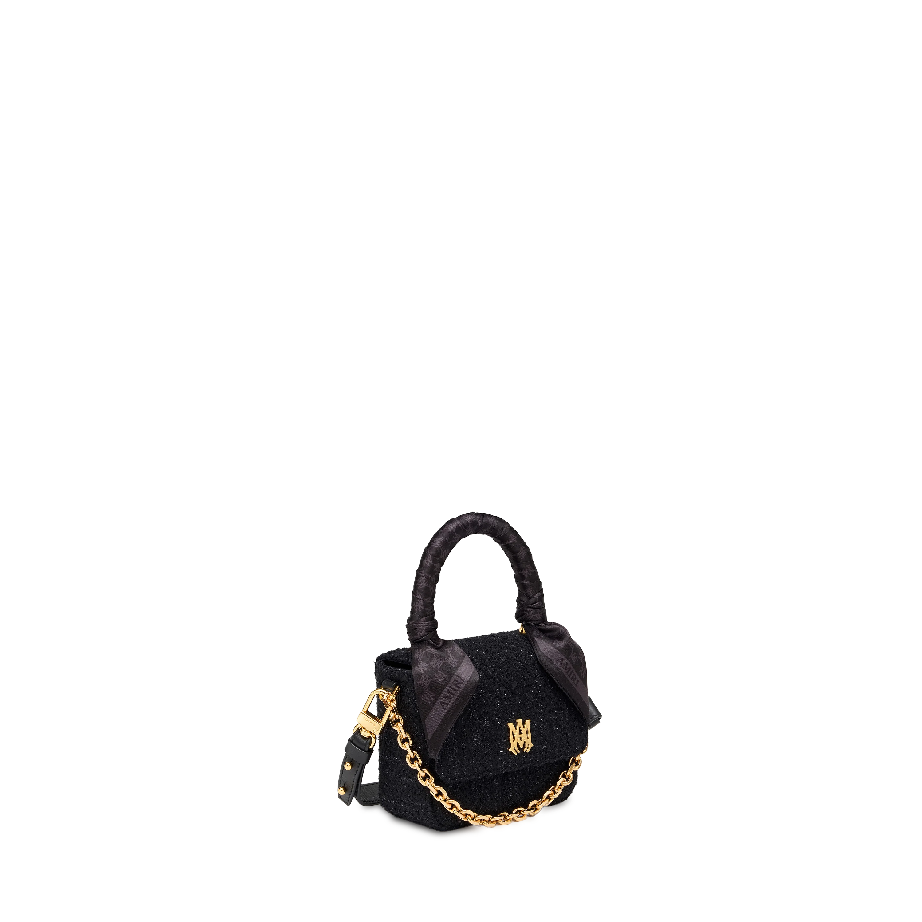 Cartera Negra AMIRI Boucle Micro MA