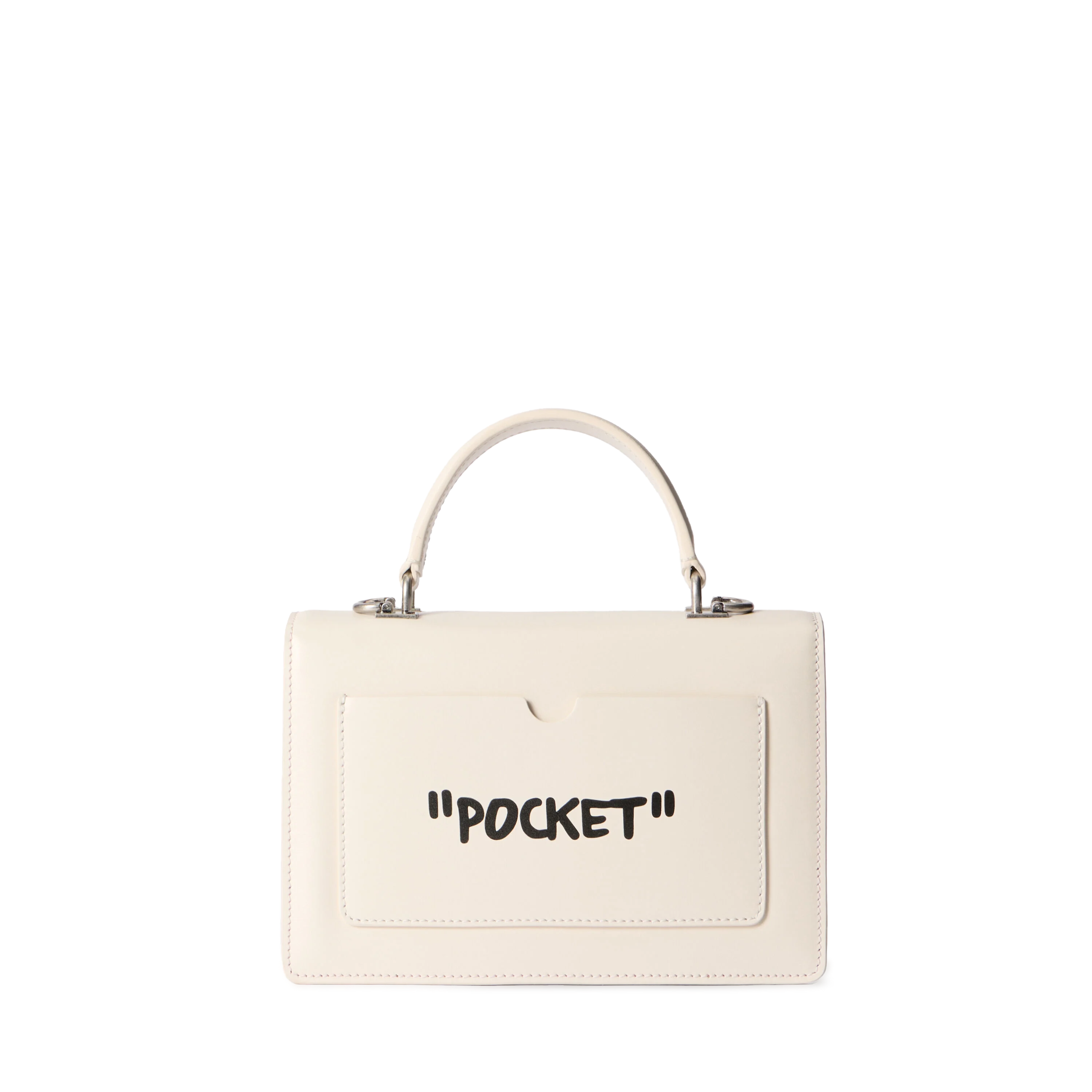 Cartera Beige Off-White Jitney 1.4 "Pocket"