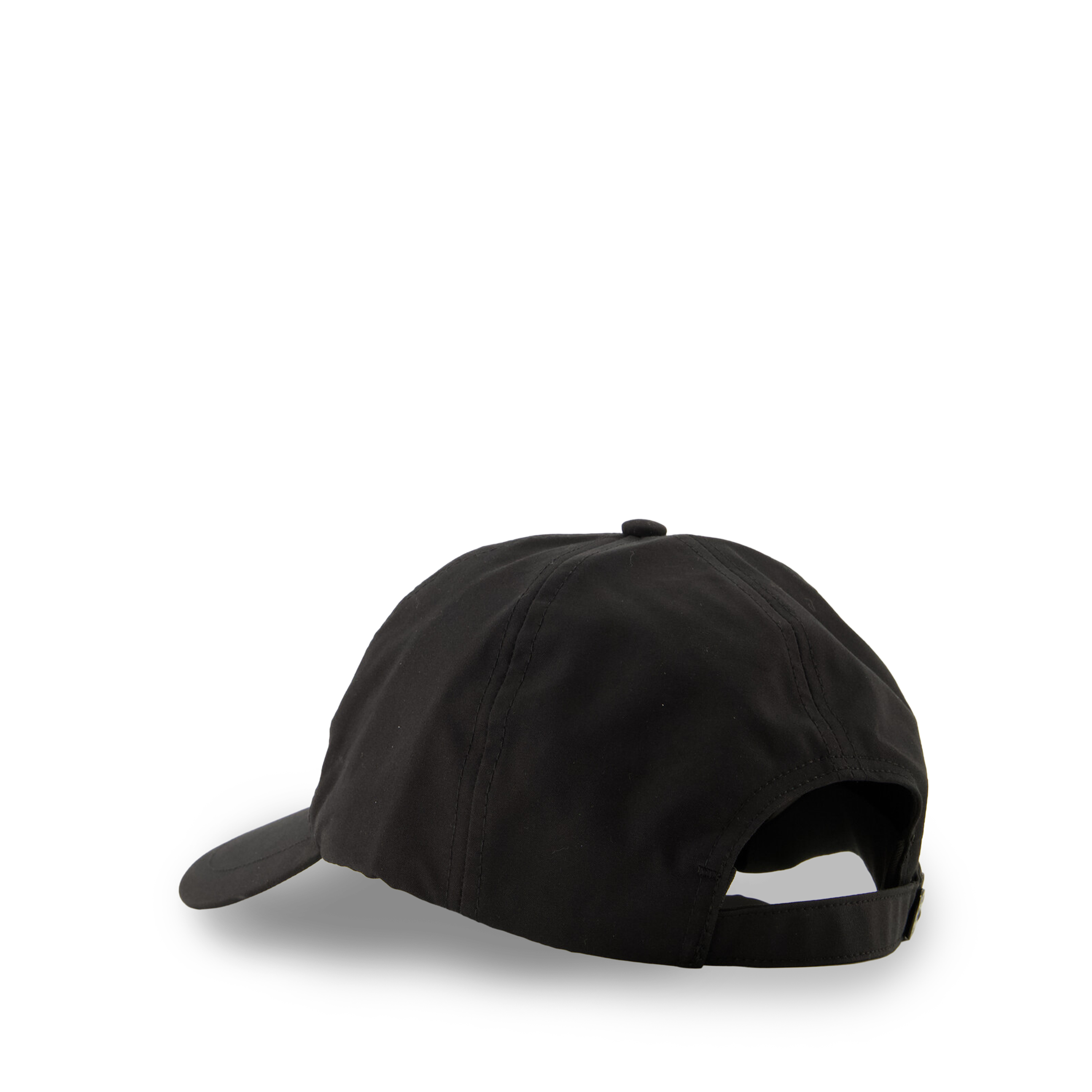 Gorra Negra Stone Island Patch