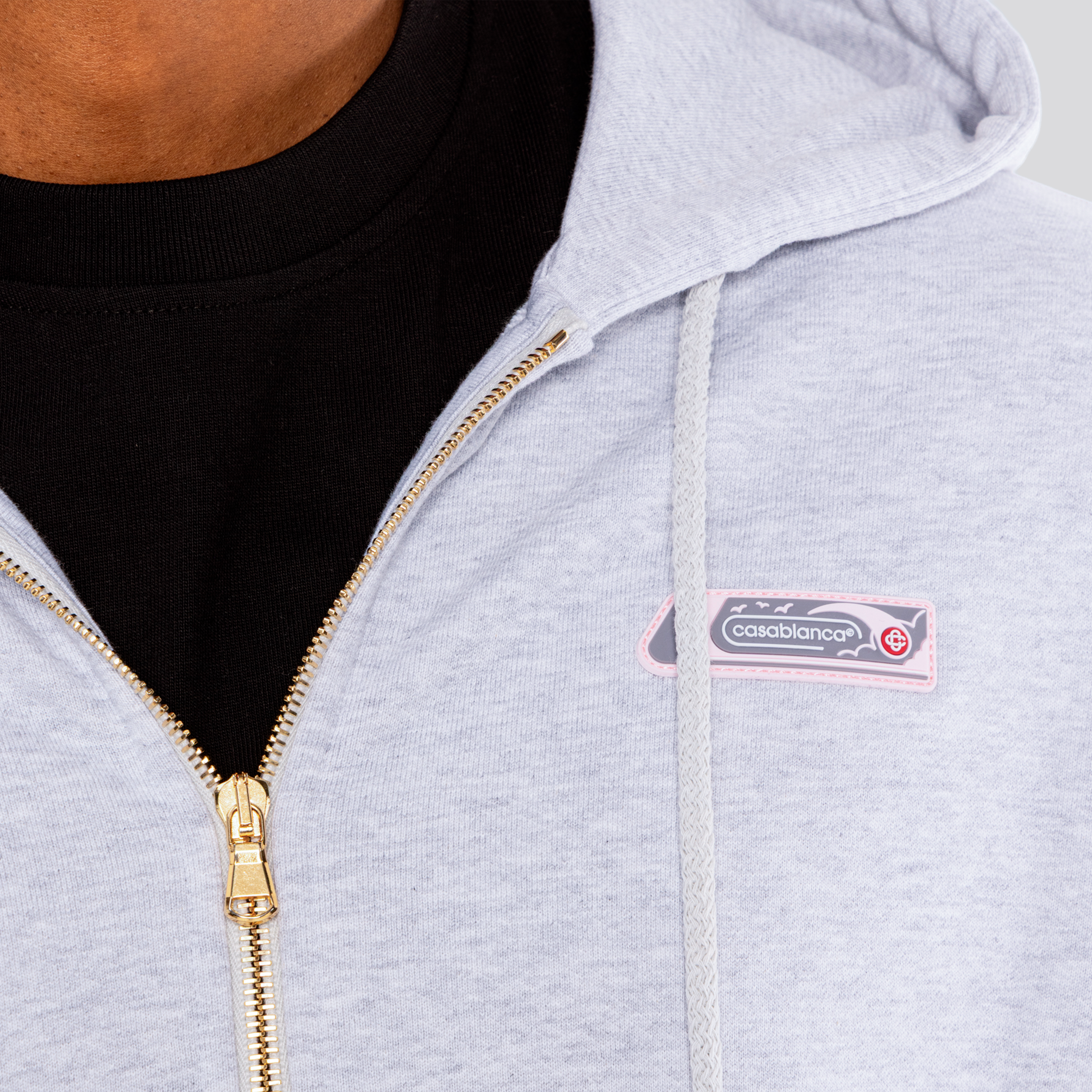 Chaqueta Gris Casablanca Classic Zip