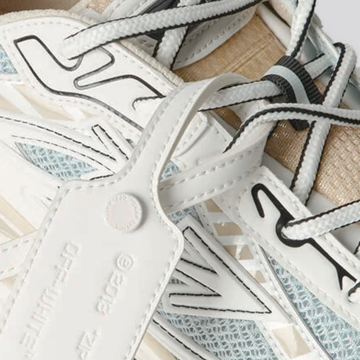 Sneakers Gris Off-White Be Right Back