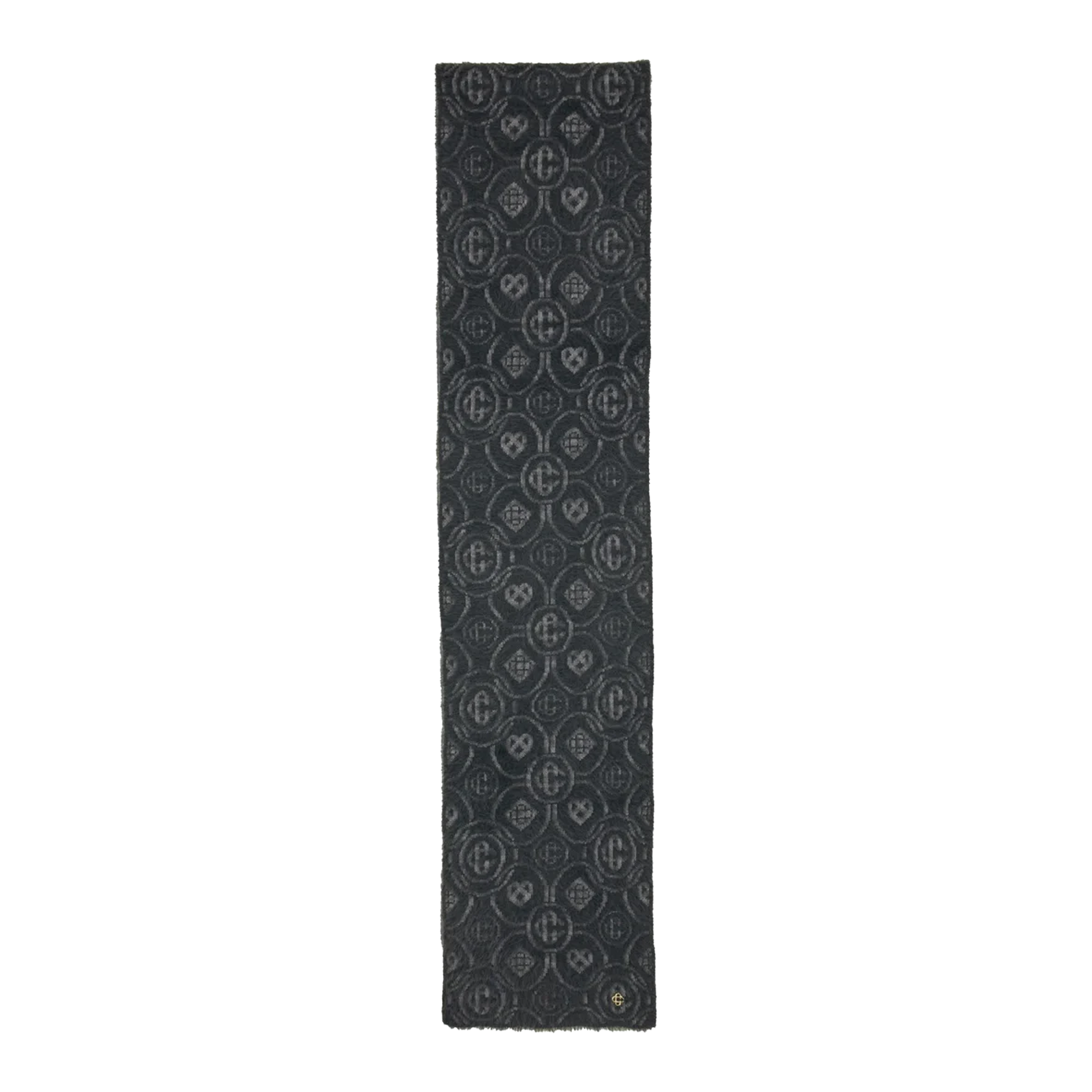 Bufanda Gris Casablanca Fluffy Monogram