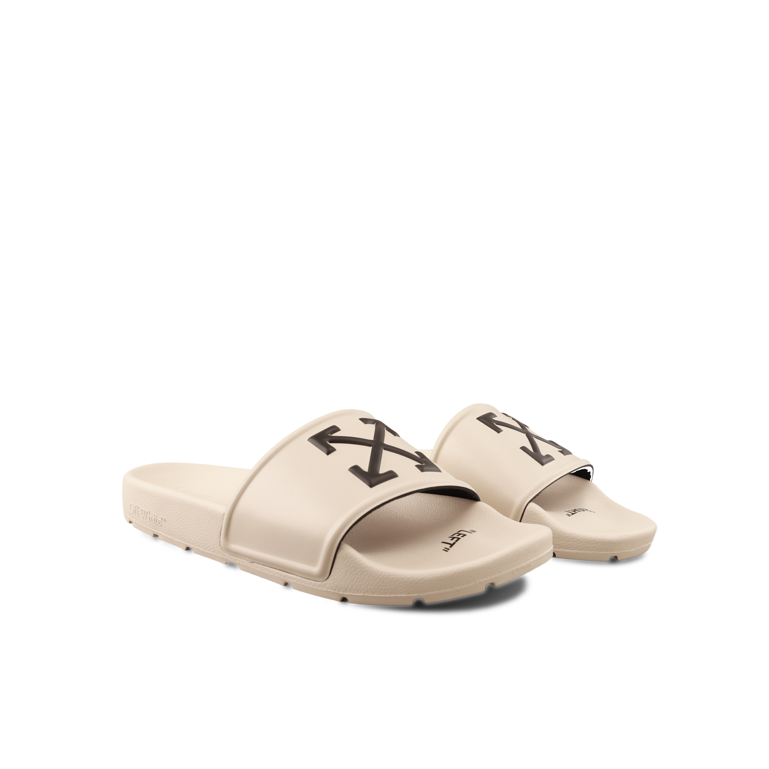 Sandalia Beige Off-White Arrow