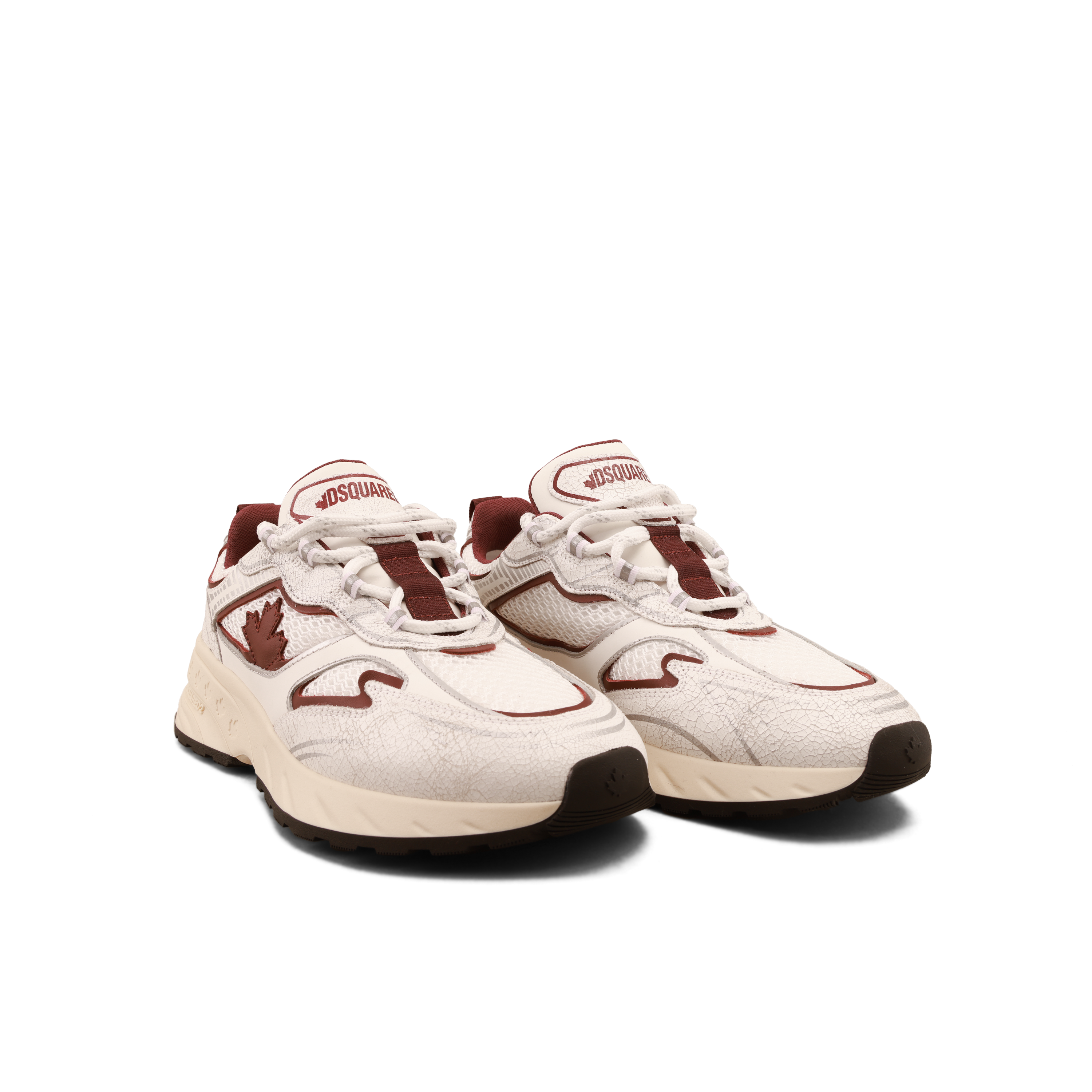 Sneakers Blancos Dsquared2 Detailed Leaf