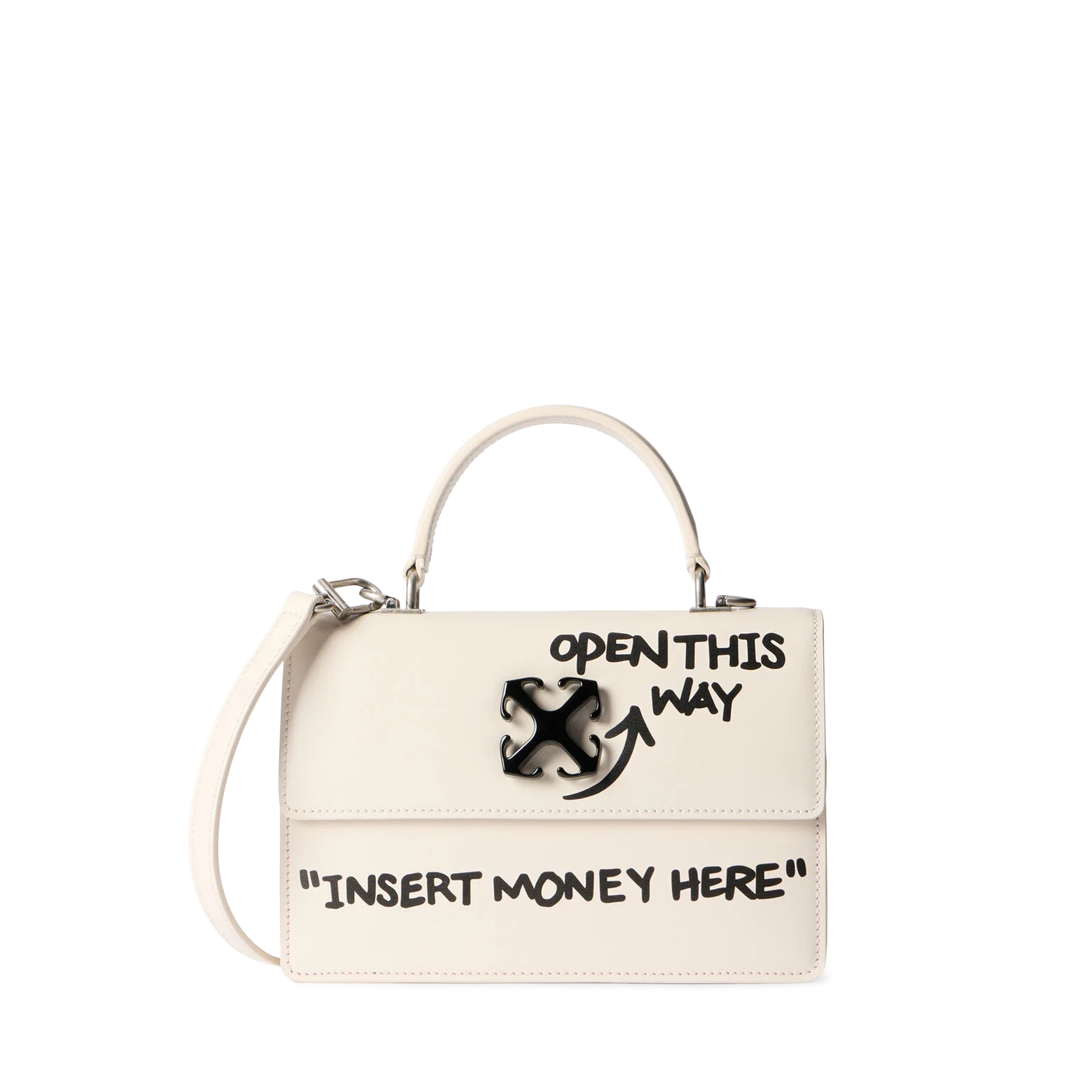 Cartera Beige Off-White Jitney 1.4 "Pocket"