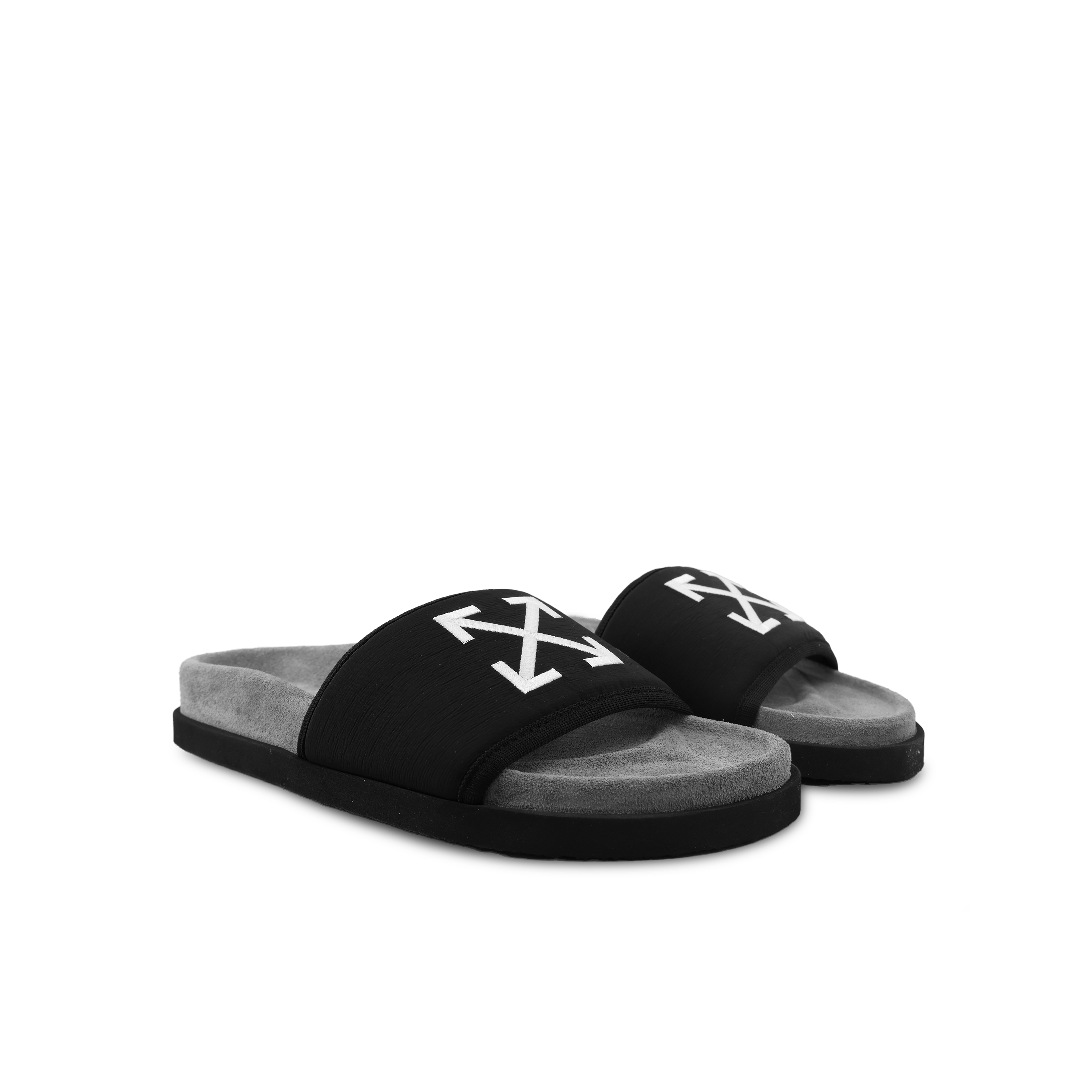 Sandalia Negro Off-White Arrow Nylon