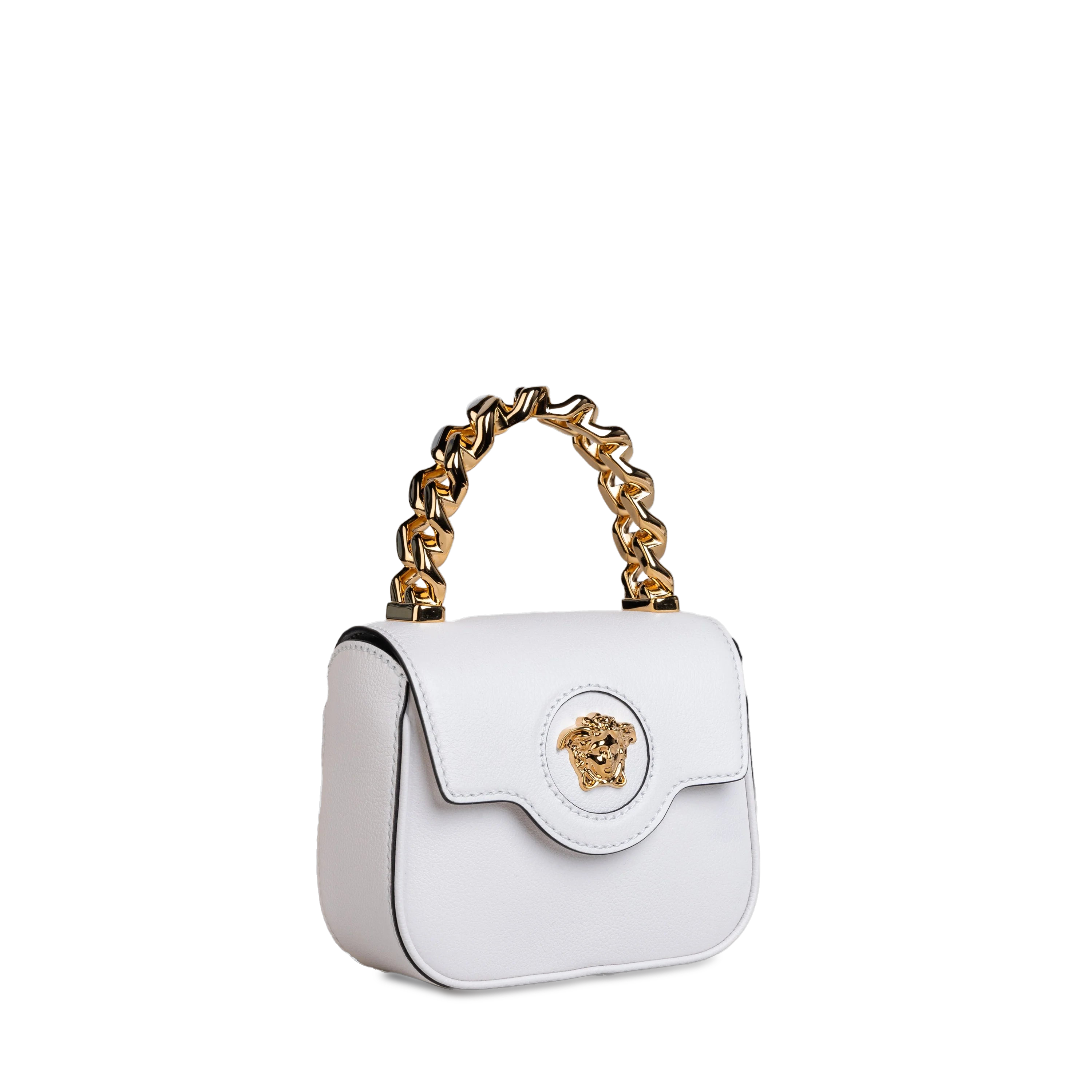 Cartera Mini Blanca Versace Medusa